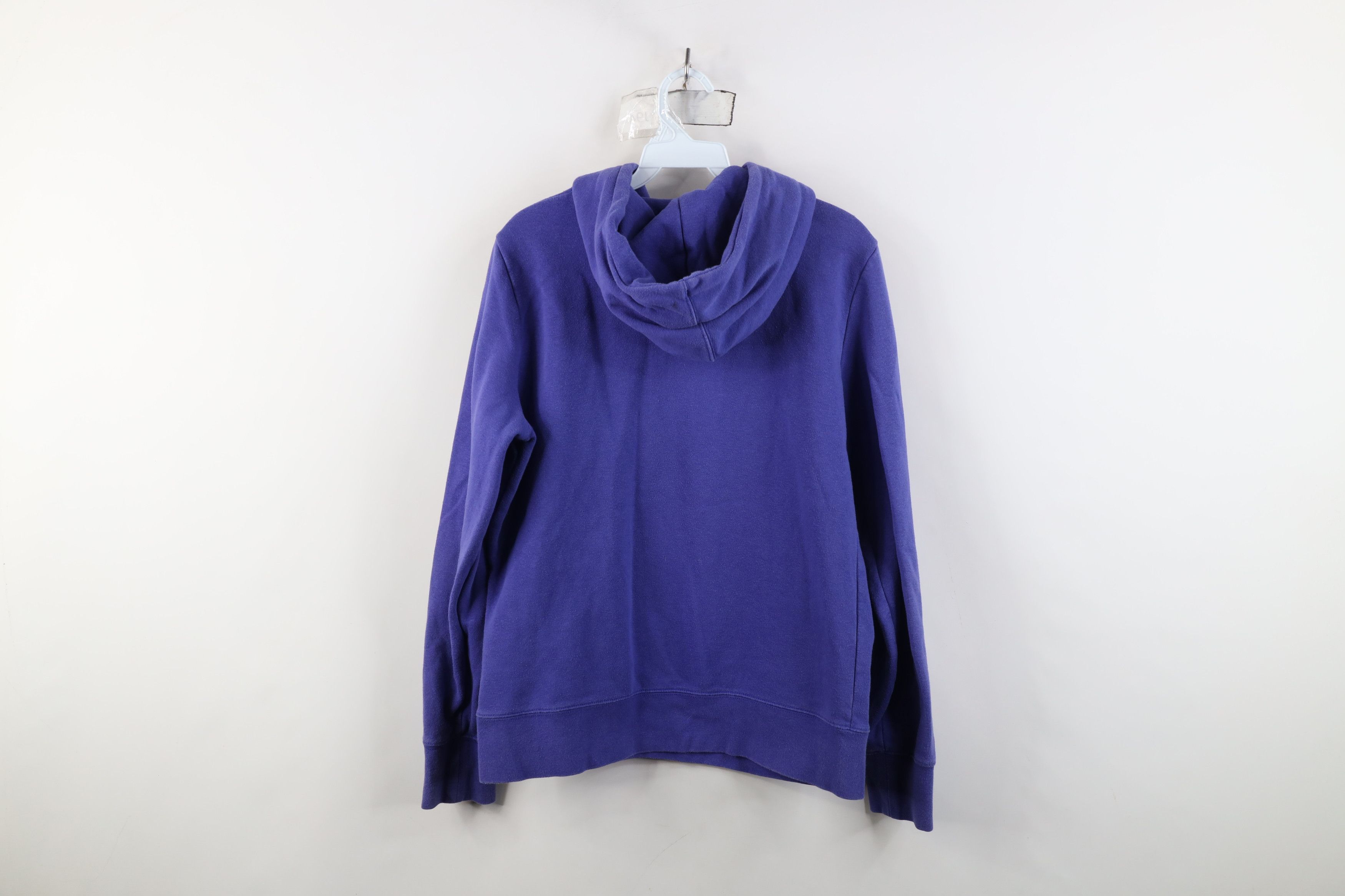 The North Face Vintage The North Face Spell Out Big Logo Hoodie Purple Size US M / EU 48-50 / 2 - 11 Thumbnail