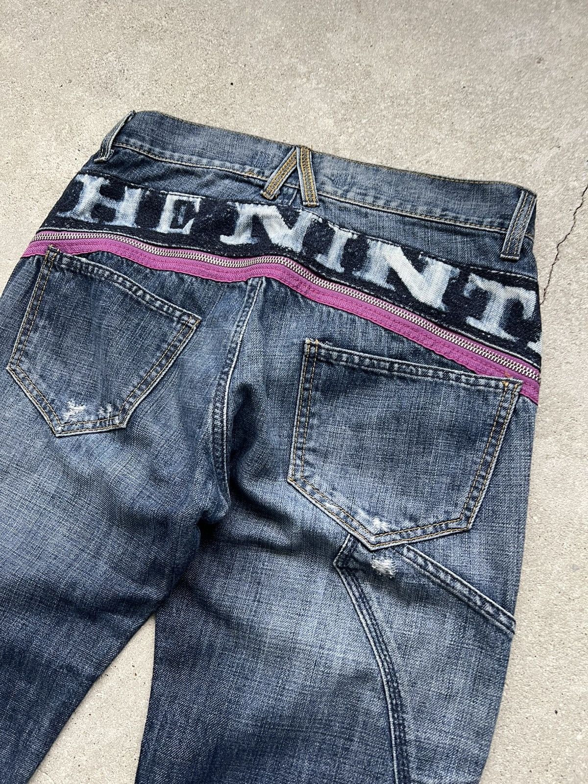 Hysteric Glamour × If Six Was Nine × Le Grande Bleu (L.G.B.) Rare Vintage IfSixWasNine style jeans LGB distressed denim Size 25" / US 0 / IT 36 - 8 Thumbnail