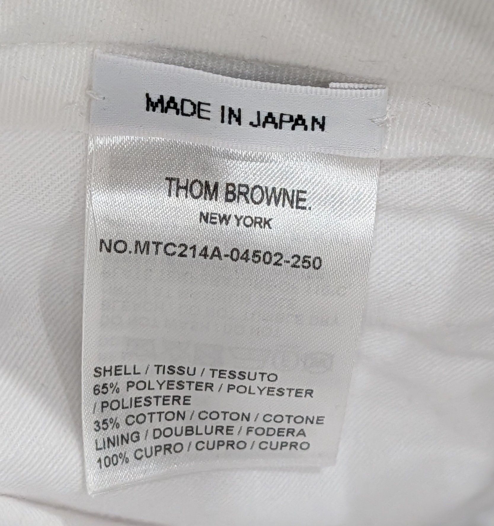 Thom Browne THOM BROWNE Typewriter Backstrap Trousers Pants 3 - Large Size US 34 / EU 50 - 9 Thumbnail