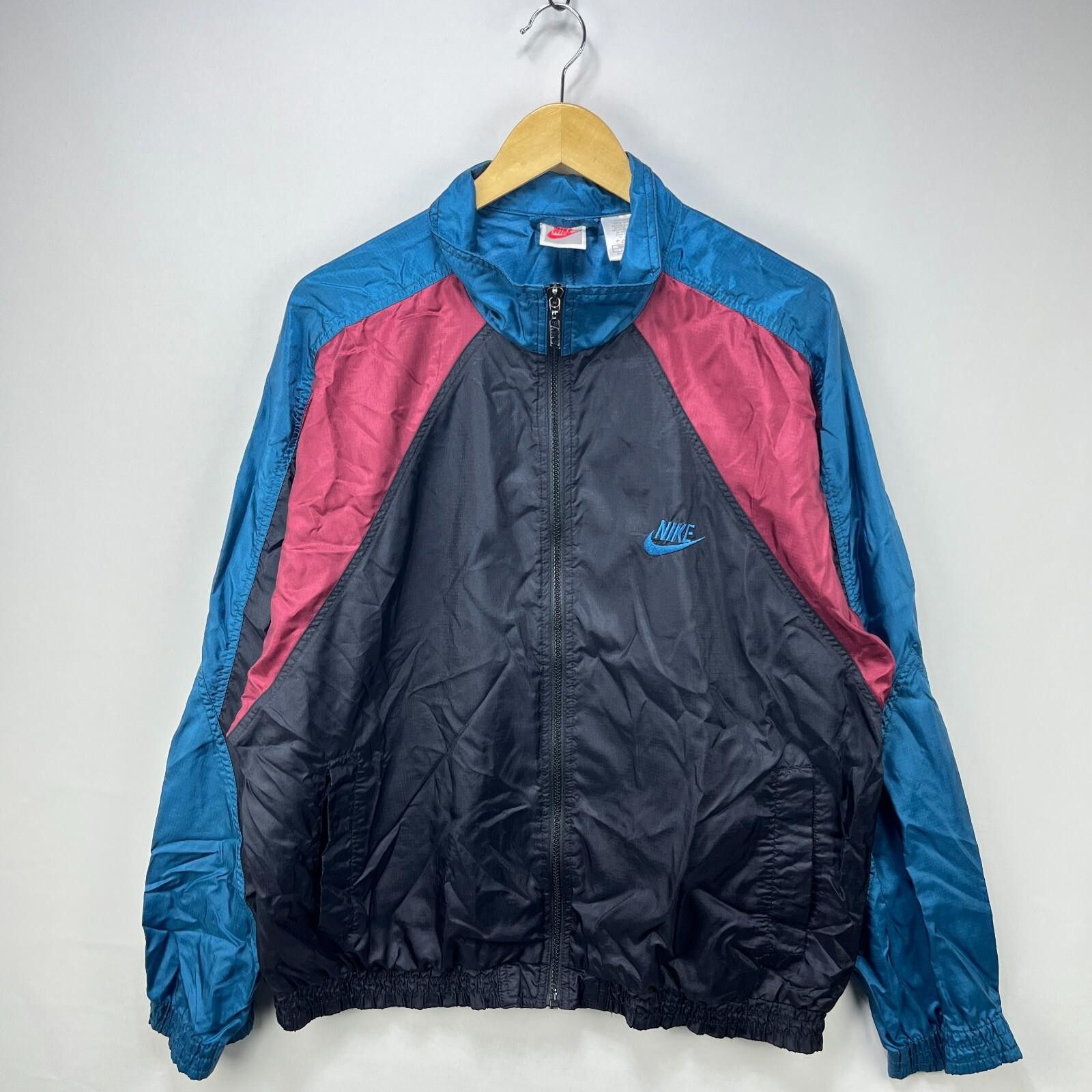 Nike Vintage 90s Nike Windbreaker Jacket Large Size US L / EU 52-54 / 3 - 1 Thumbnail