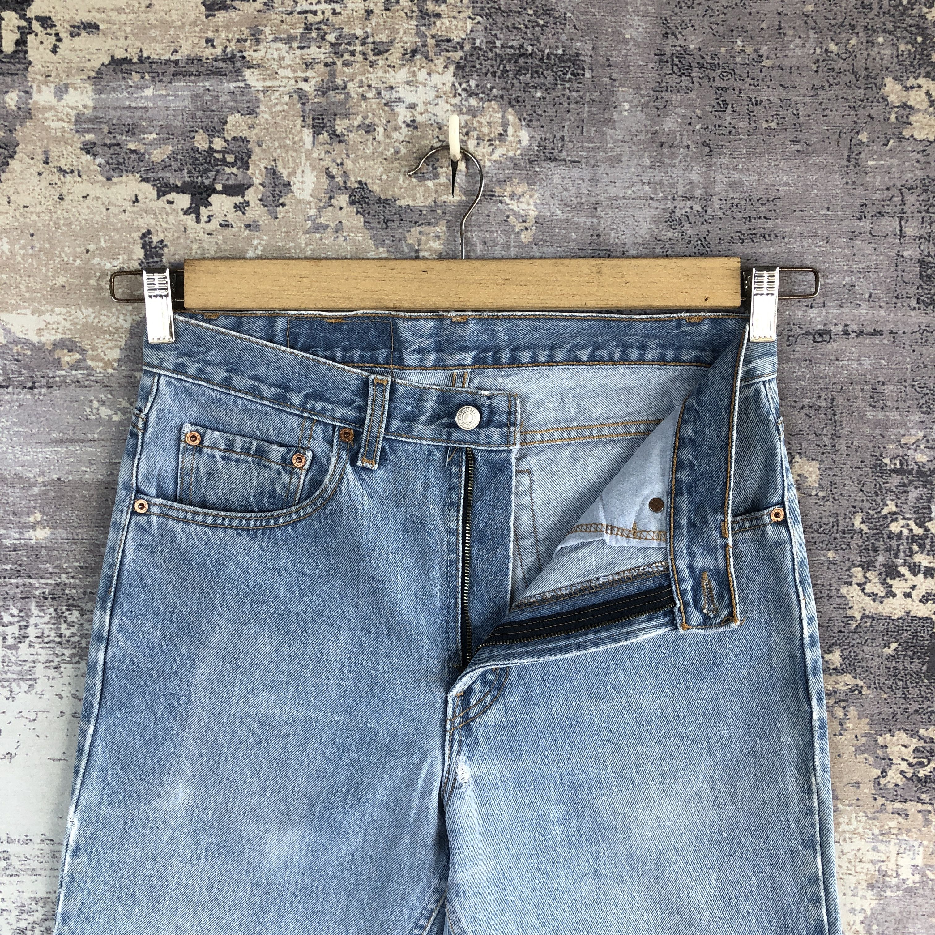 Levi's Vintage Y2K Levis Faded Jeans Levi's 512 Tapered Denim Size US 30 / EU 46 - 6 Thumbnail