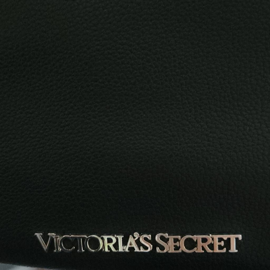 Victoria's Secret Victoria's Secret Black Faux Leather Fringe Hobo Bag Size ONE SIZE - 3 Thumbnail