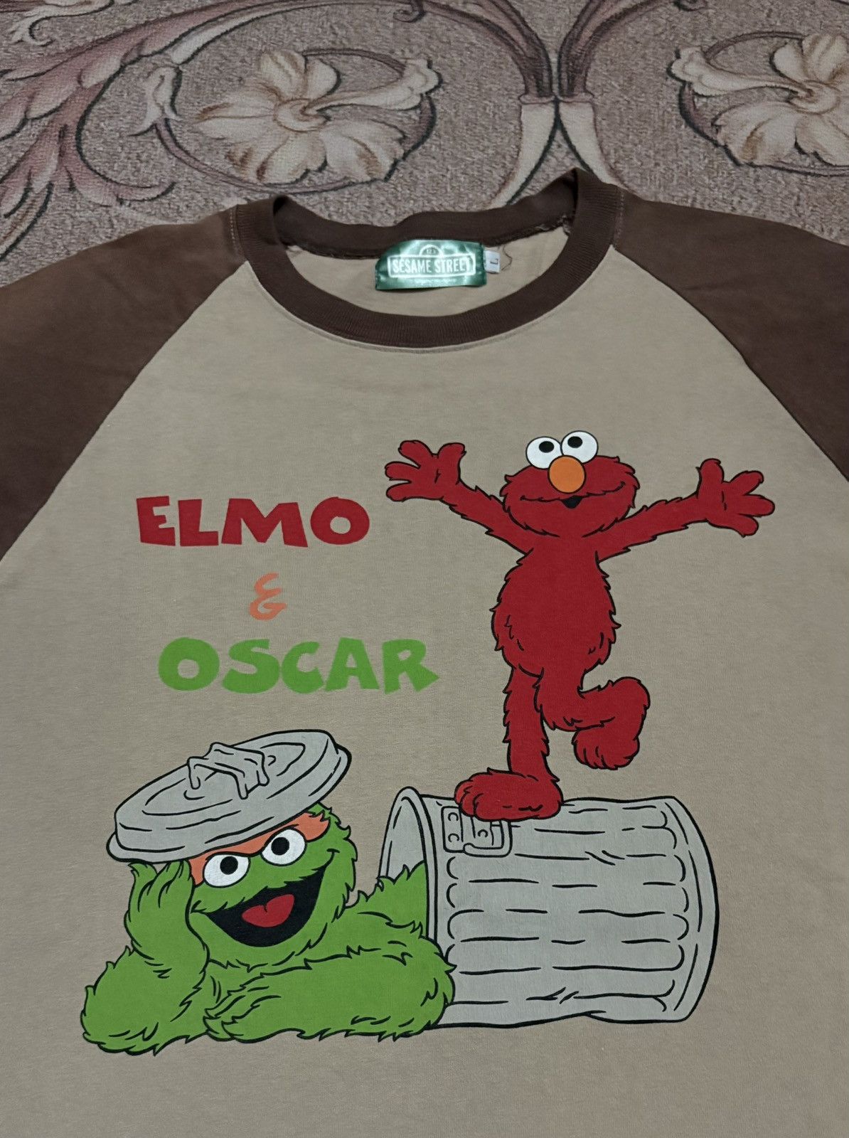 Cartoon Network × Vintage Vintage Y2k SESAME STREET Long Sleeve T-Shirt Size US L / EU 52-54 / 3 - 3 Thumbnail