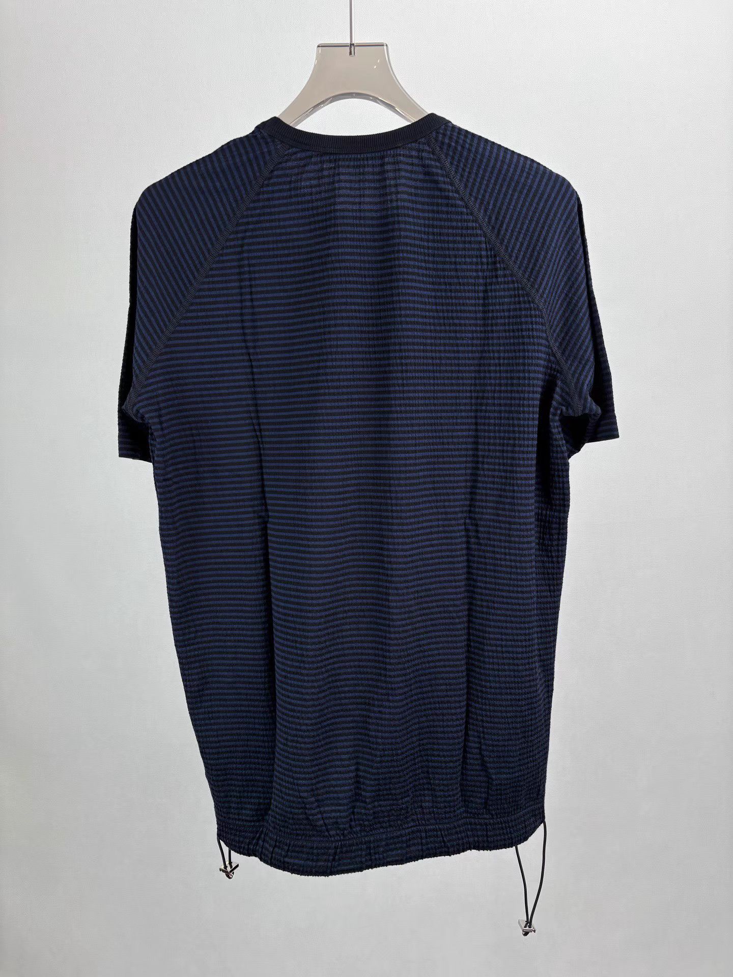 Louis Vuitton LOUIS VUITTON Striped Functional Short Sleeve T-shirt K1 Size US XL / EU 56 / 4 - 2 Thumbnail