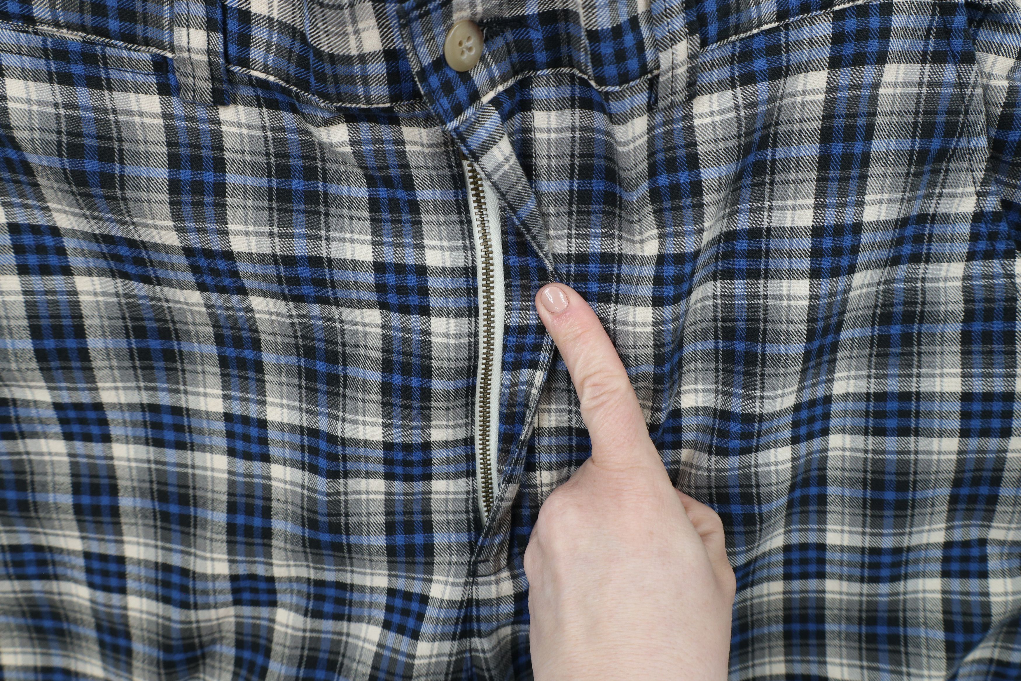 Ralph Lauren × Vintage Vintage 90s Ralph Lauren Knee Flannel Chino Shorts Plaid Size US 32 / EU 48 - 5 Thumbnail