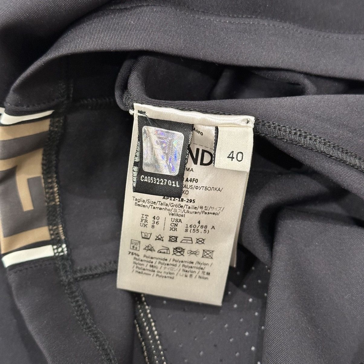 Fendi NWT FENDI ATHLETIC FF RACER BACK TANK SIZE 40/4 US Size S / US 4 / IT 40 - 5 Thumbnail