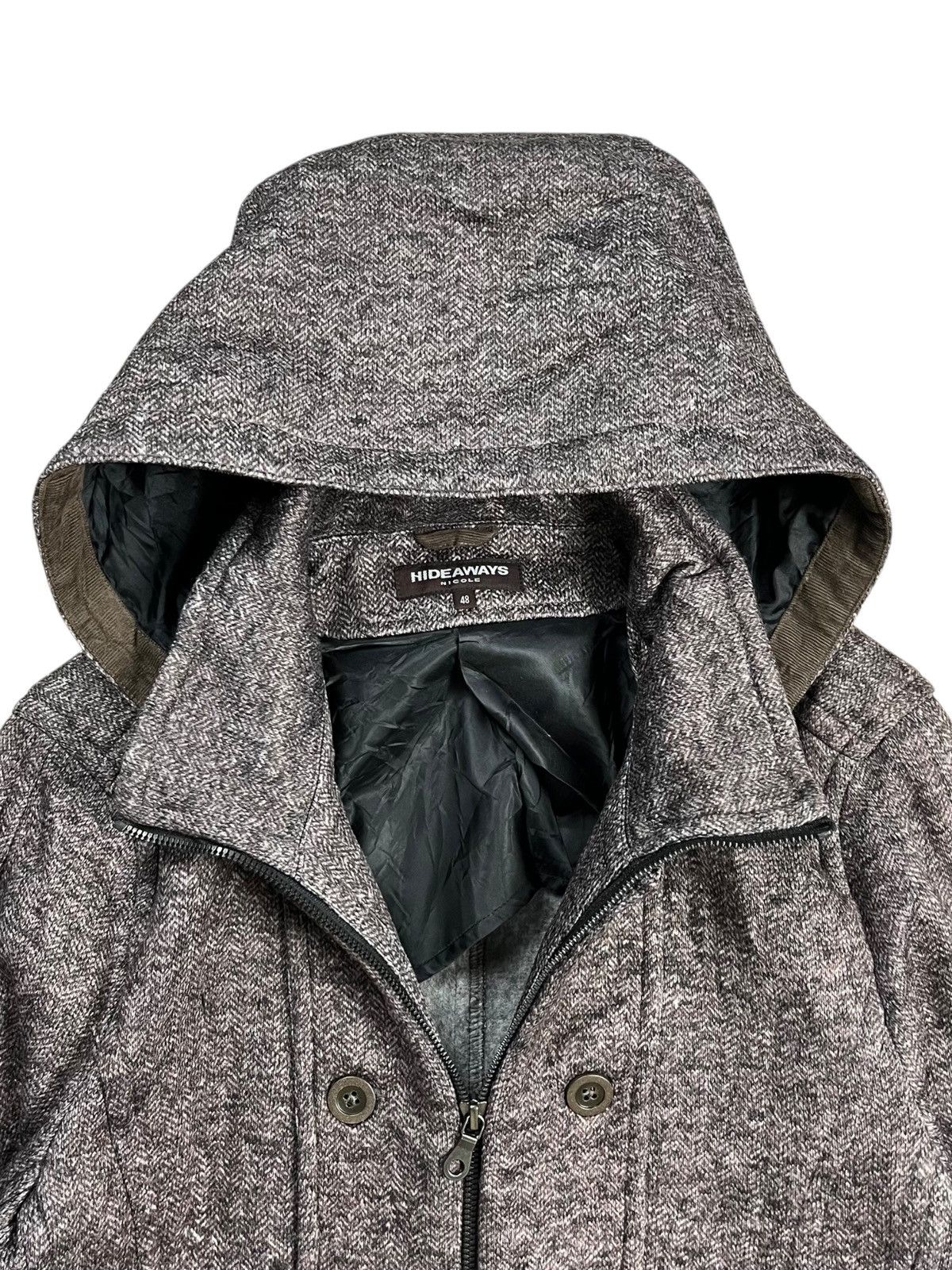 Nicole Club 2000s Hideways Nicole - Napoleon Hooded Jacket Size US M / EU 48-50 / 2 - 13 Thumbnail