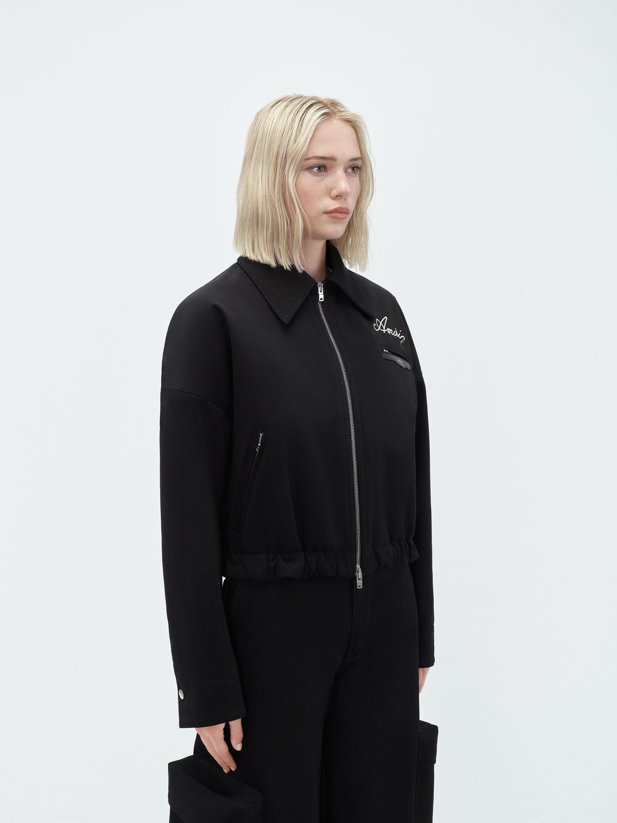 Amiri o1w1db10325 Champagne Workman Jacket in Black Size L / US 10 / IT 46 - 5 Thumbnail