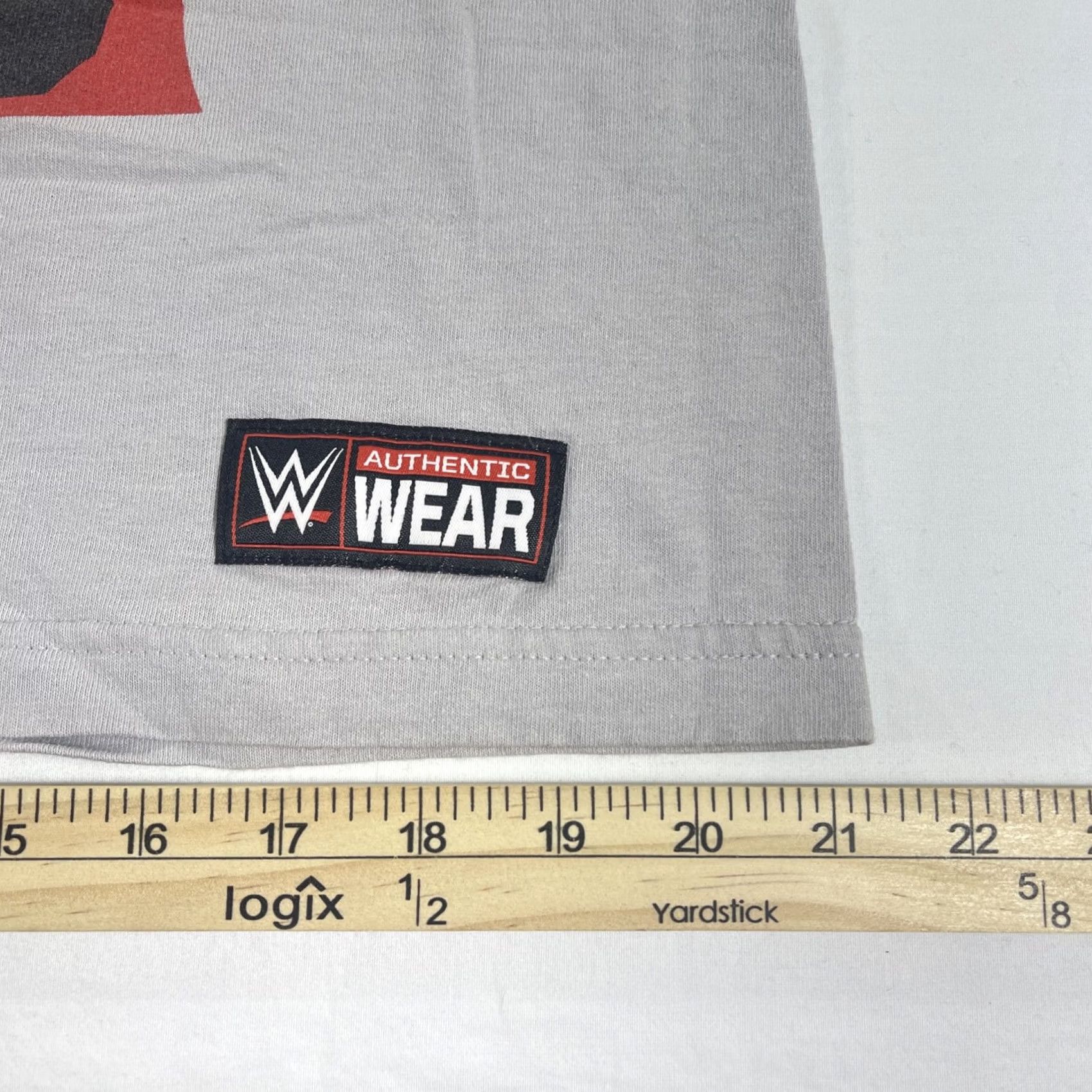 Logo 7 WWE L T-Shirt THE BAR Cesaro Sheamus Graphic Logo Authentic Wear Wrestling Shirt Mens Gray L WWE Logo 90s Wrestling Size US L / EU 52-54 / 3 - 7 Thumbnail