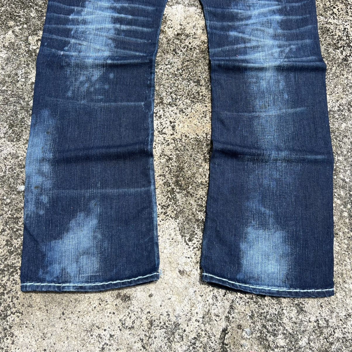 True Religion “TRUE RELIGION” RICKY RELAXED STRAIGHT ACID WASH DENIM JEANS Size US 32 / EU 48 - 19 Thumbnail
