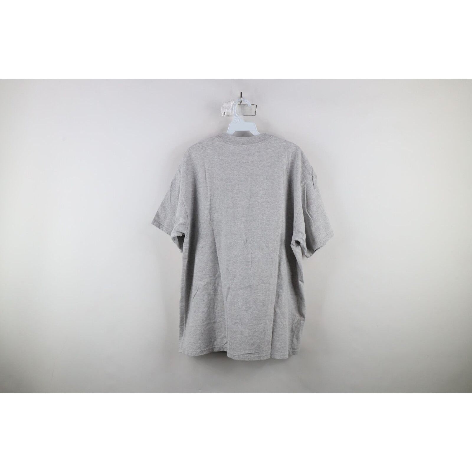 Nike × Vintage Vintage 90s Nike Travis Scott Center Swoosh T-Shirt Size US L / EU 52-54 / 3 - 8 Thumbnail