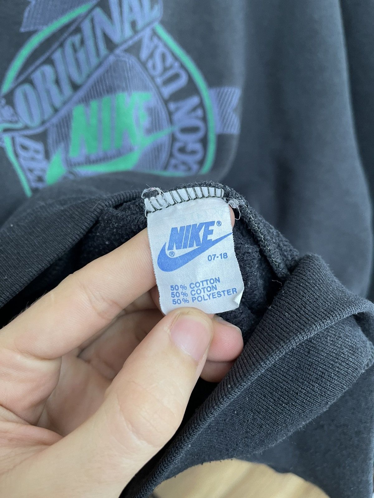 Other Nike Oregon Vintage Sweatshirt Crewneck 80s Big Logo Size US L / EU 52-54 / 3 - 8 Thumbnail