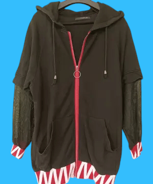 If Six Was Nine × Japanese Brand × Le Grande Bleu (L.G.B.) Funny Guerrilla PlayXC Zipper Hoodie Size M / US 6-8 / IT 42-44 - 1 Thumbnail
