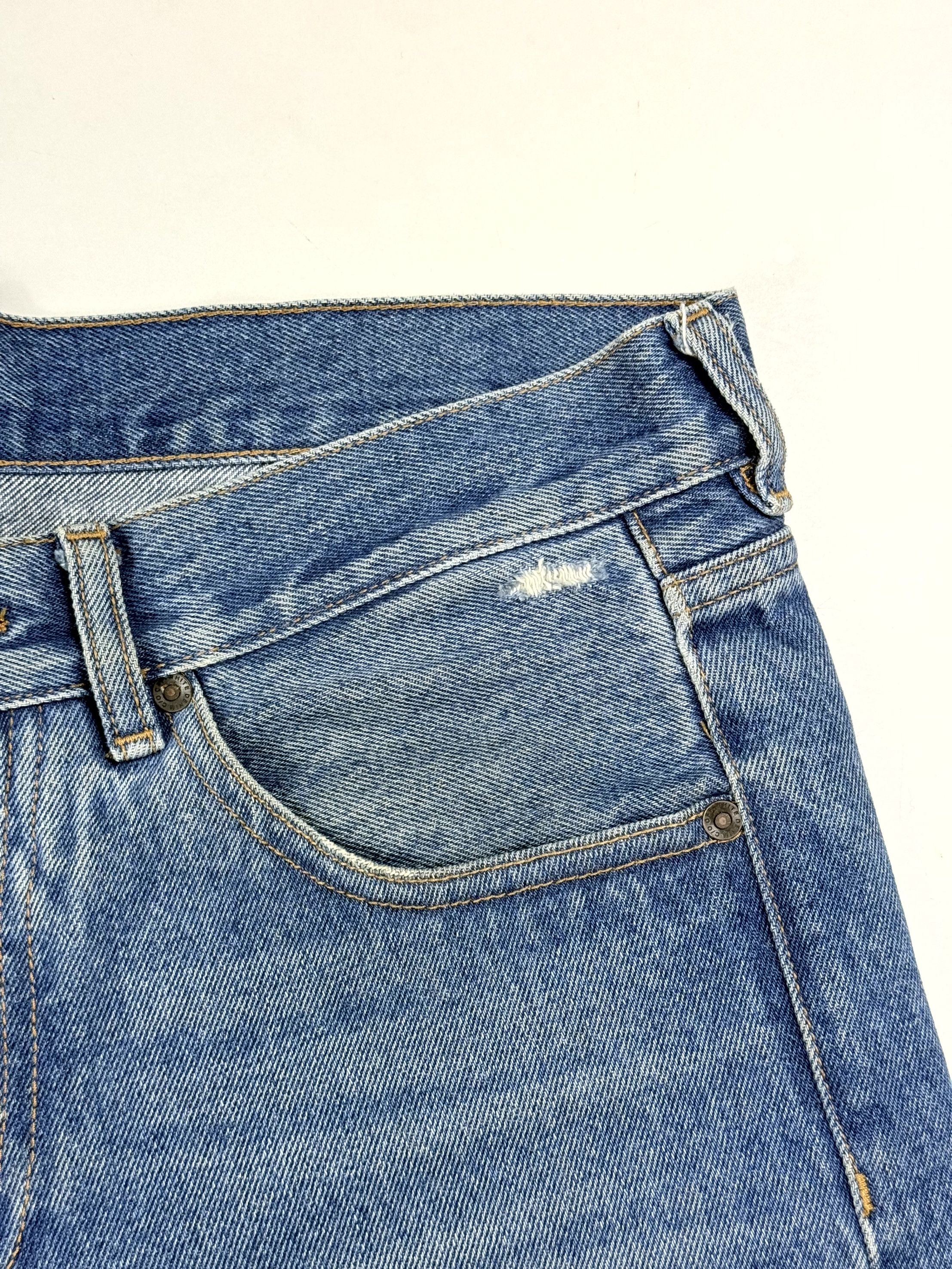 Off-White Off-White Diagonal Stripe Logo Slim Fit Jeans Size 31 Size US 31 - 13 Thumbnail