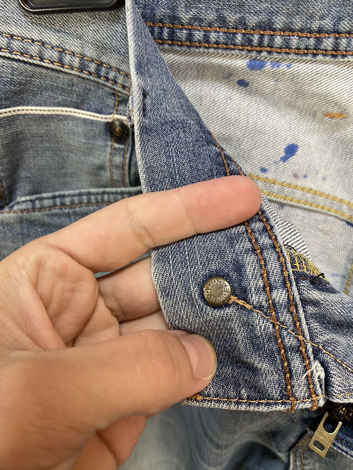 Edwin Edwin SK505S Customized Selvedge Blue Jeans Size US 32 / EU 48 - 15 Thumbnail