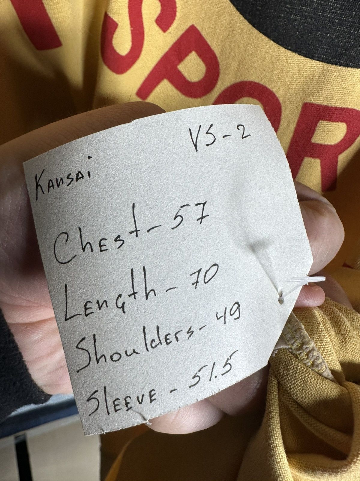 Kansai Yamamoto Kansai Yamamoto Sport Chemical Wear Archive Graphic Shirt Size US L / EU 52-54 / 3 - 6 Thumbnail