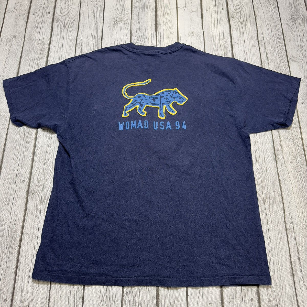 Hanes × Vintage Vintage WOMAD 1994 tee Size US XL / EU 56 / 4 - 2 Thumbnail