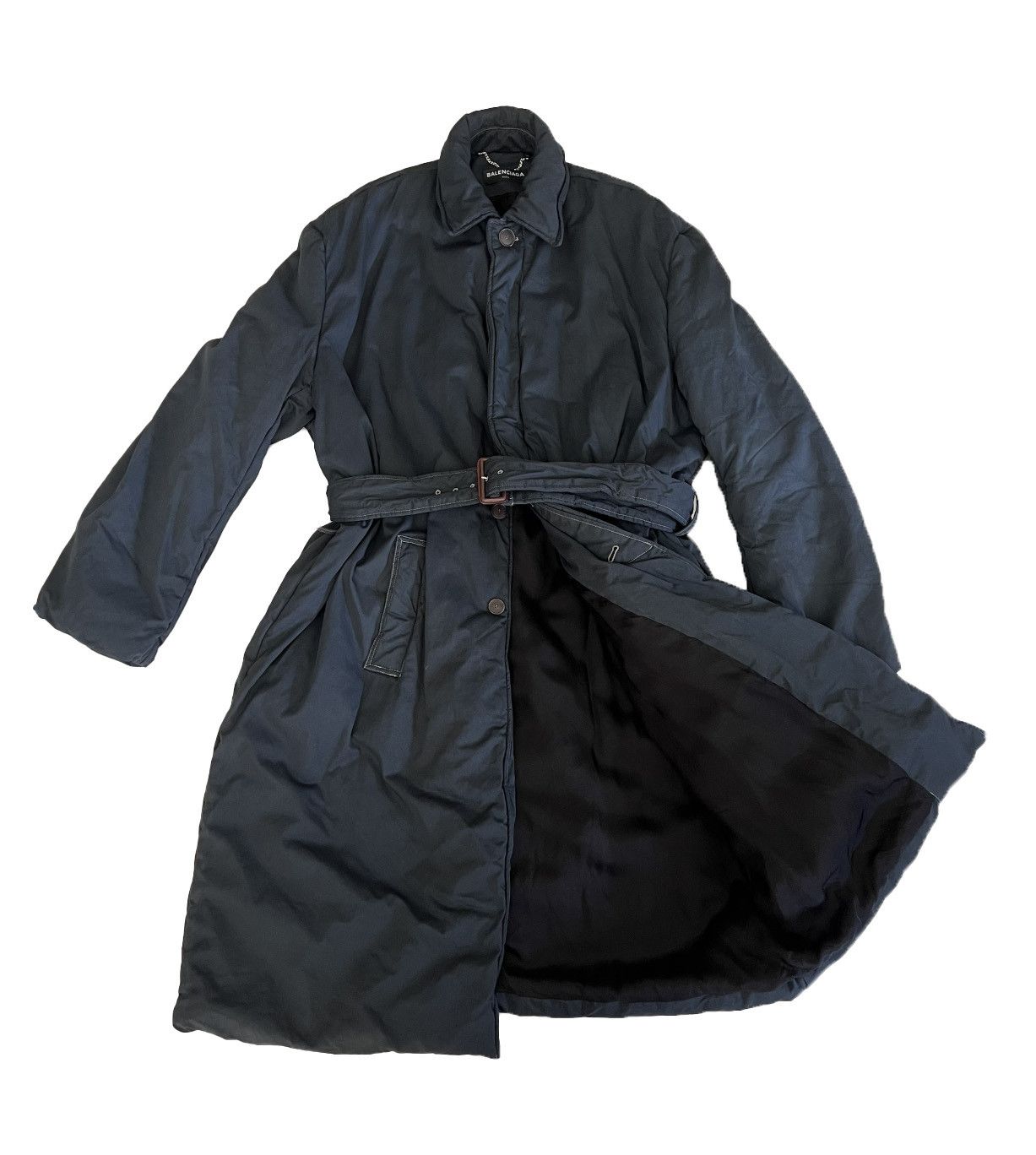Balenciaga Balenciaga FW17 Padded Trench Coat Size US L / EU 52-54 / 3 - 2 Thumbnail