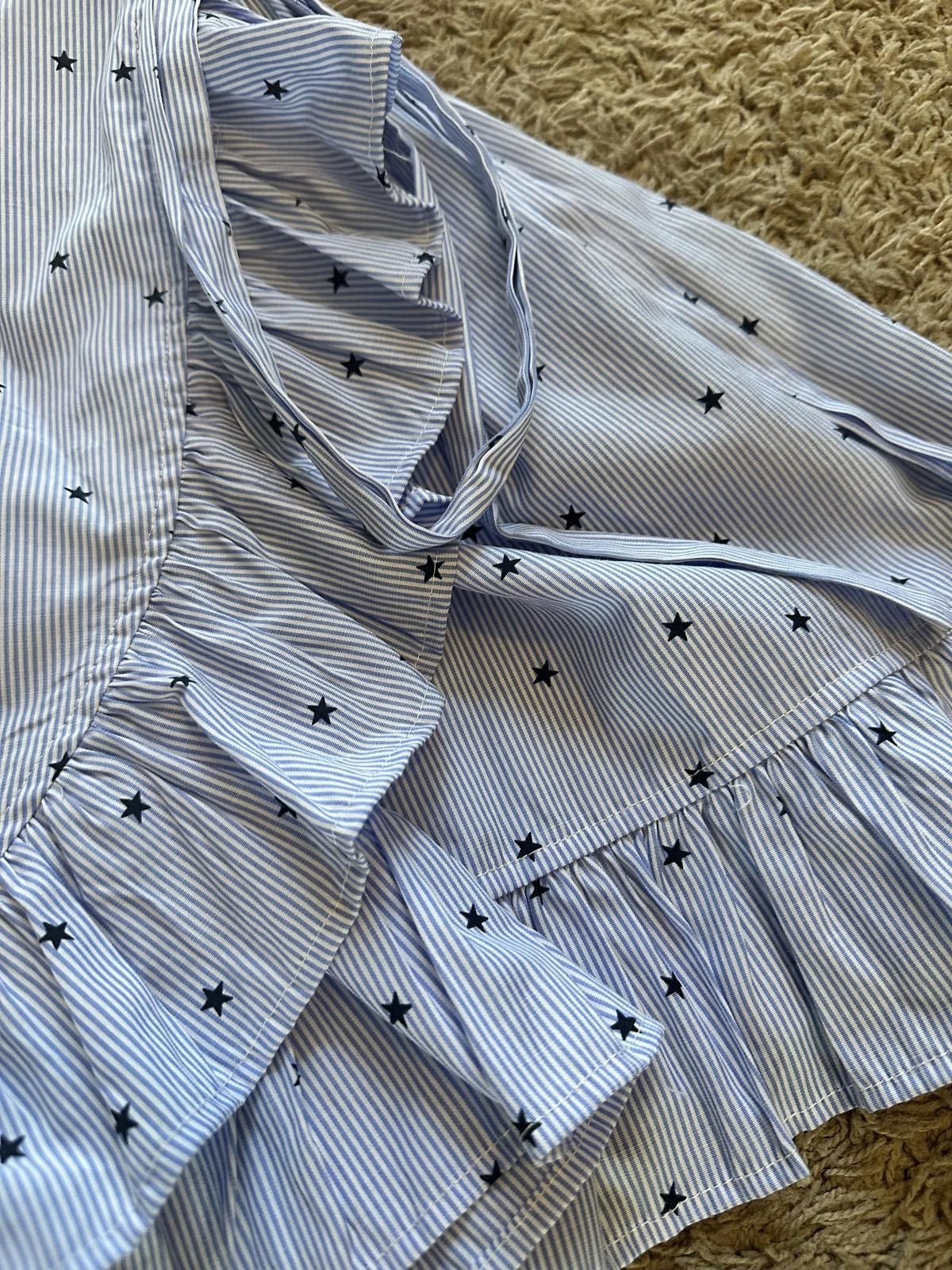 Designer Free Generation Women's Wrap Dress with Ruffle Hem Size ONE SIZE - 4 Thumbnail