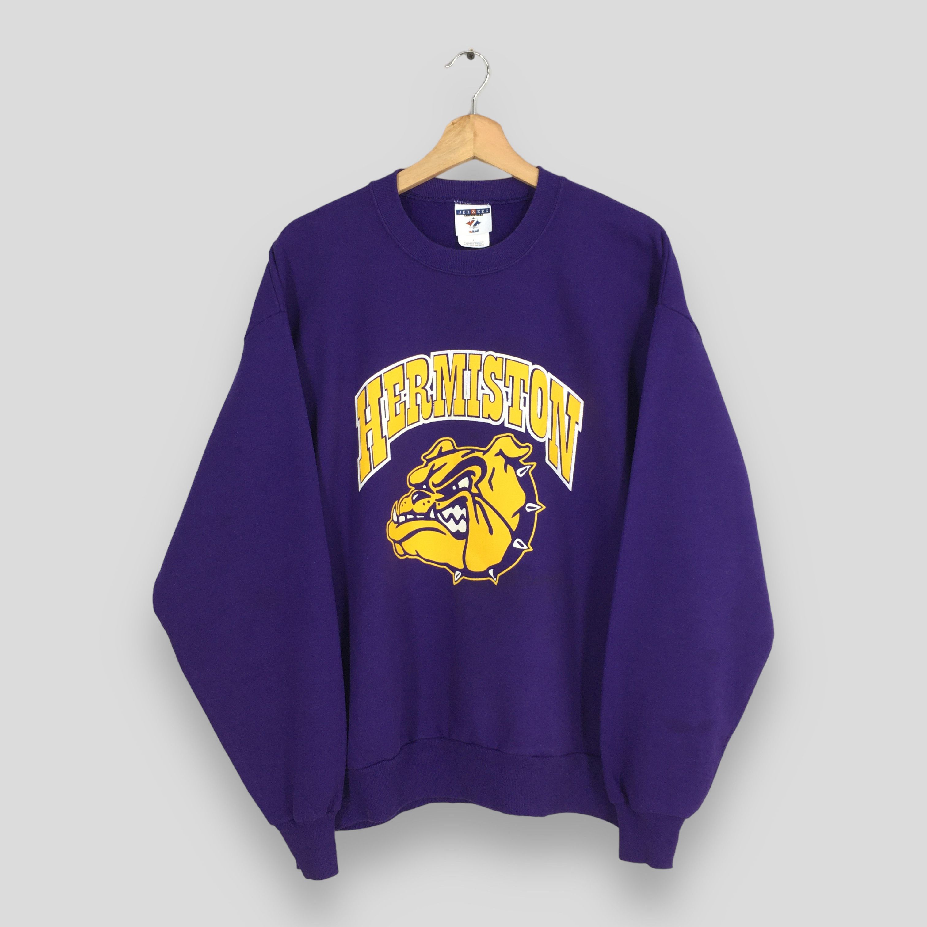 Other Vintage Hermiston High School Purple Sweatshirt Large Size US L / EU 52-54 / 3 - 1 Thumbnail