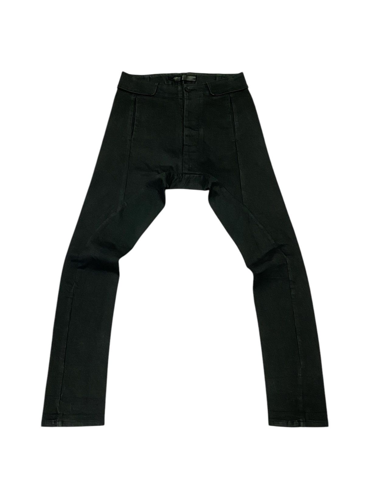 If Six Was Nine N/07 Spandex-Denim Stretch Dropslim Sarrouel Pnats Size US 30 / EU 46 - 2 Thumbnail