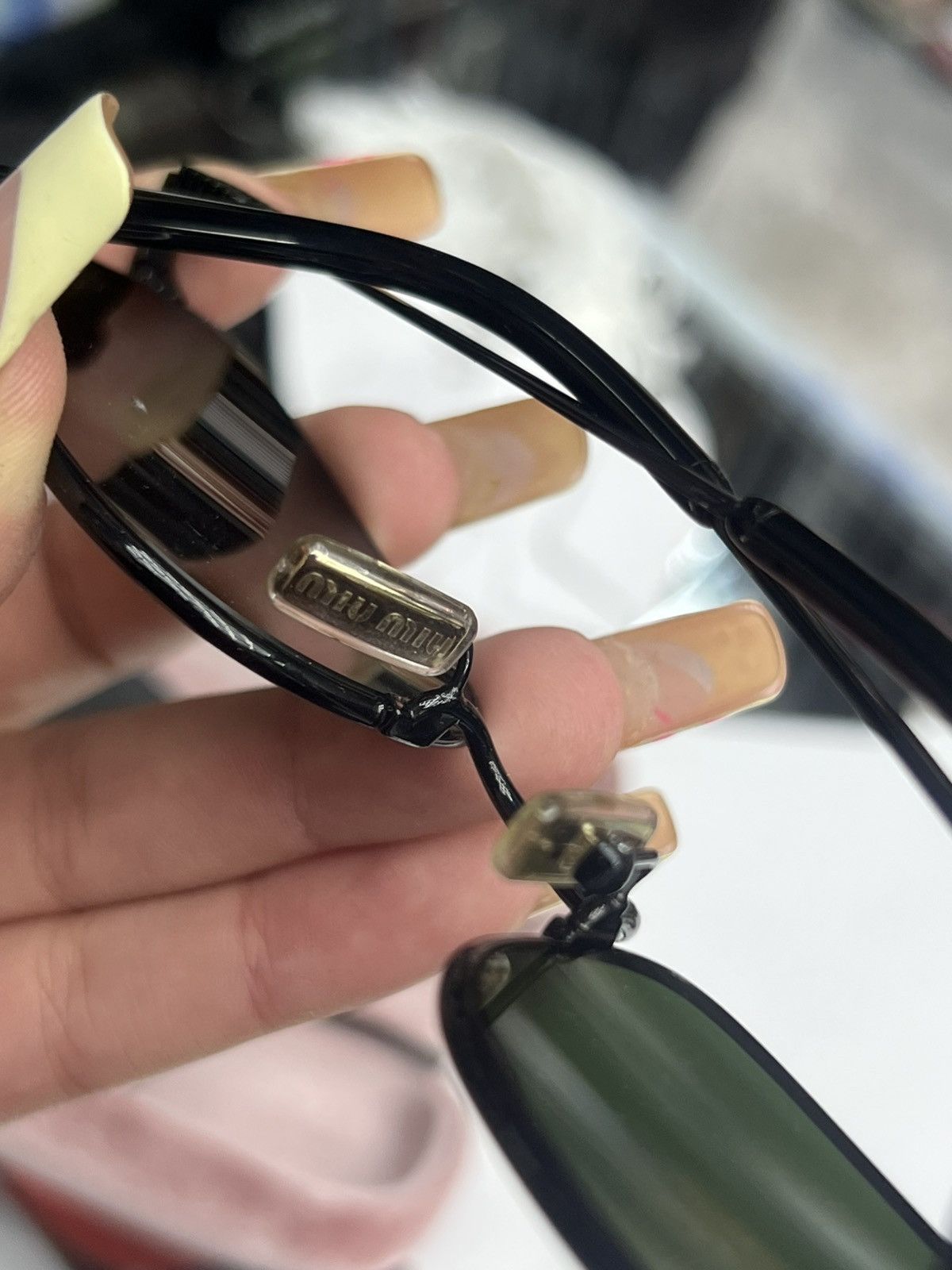 Miu Miu Miu Miu MU A53S Sunglasses Size ONE SIZE - 11 Thumbnail