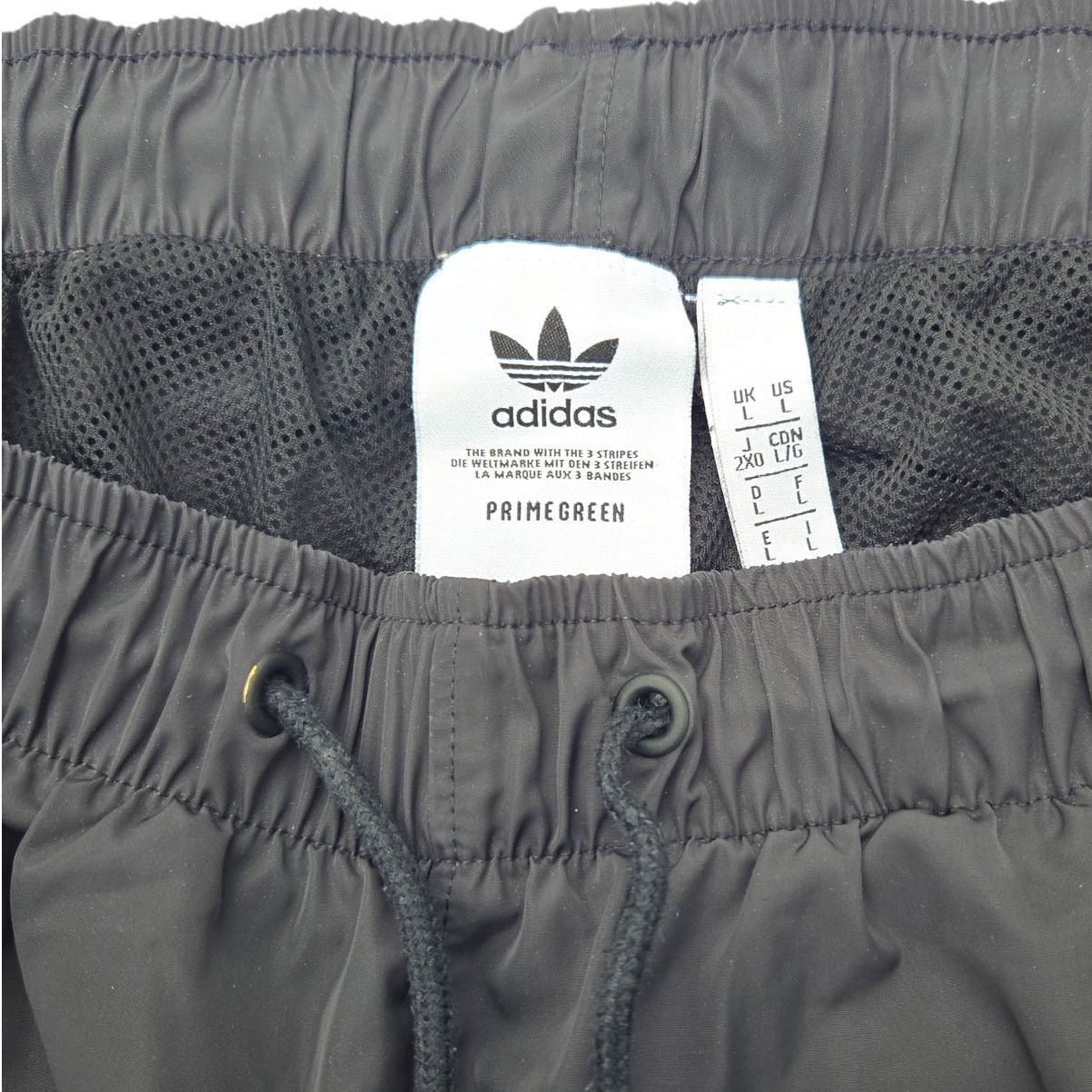 Adidas Adidas | Black, Prime Green Track Pants | Size Large Size US 30 / EU 46 - 3 Thumbnail