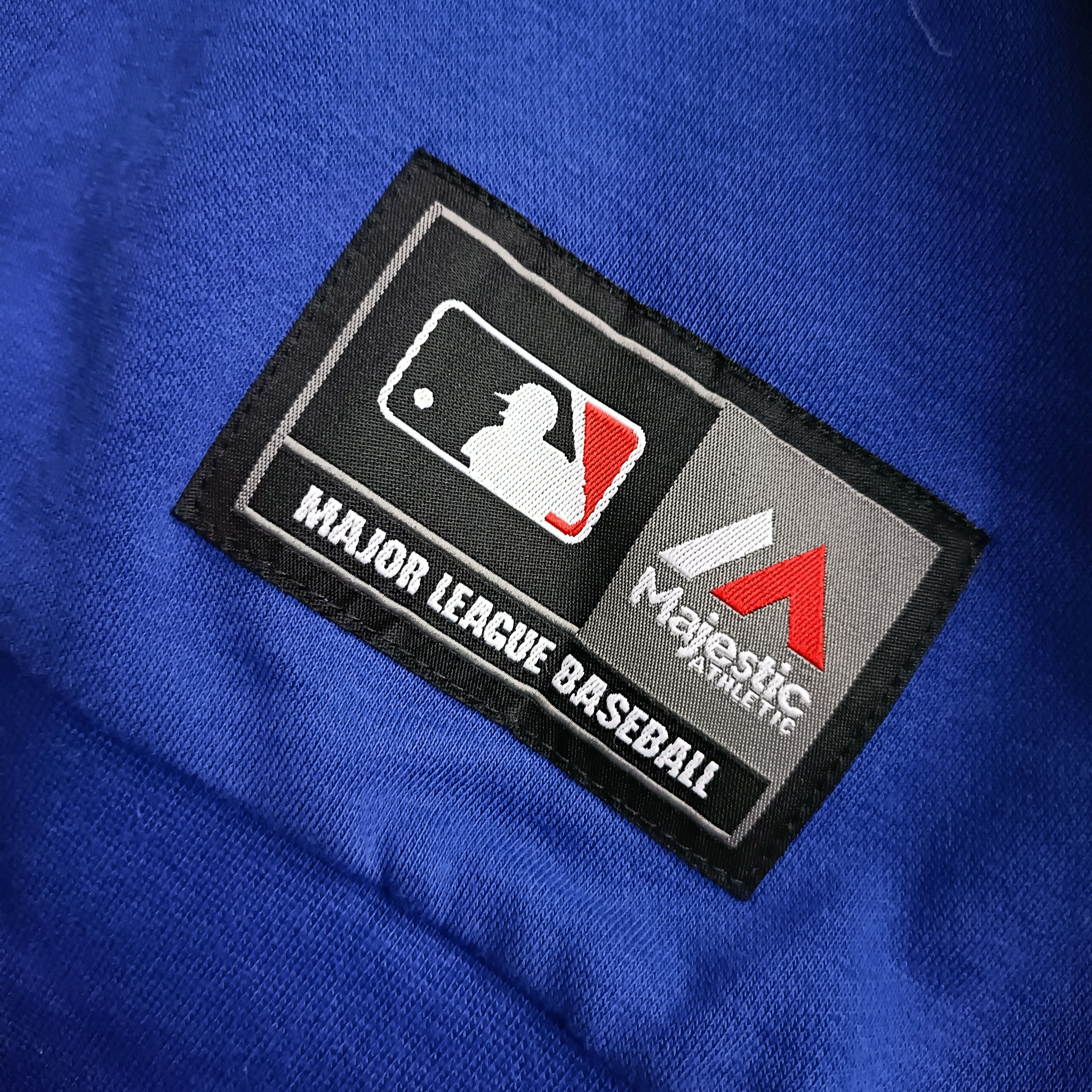 MLB × Majestic NEW YORK METS BASEBALL Men's Blue Sweatshirt ! size M Size US M / EU 48-50 / 2 - 5 Thumbnail