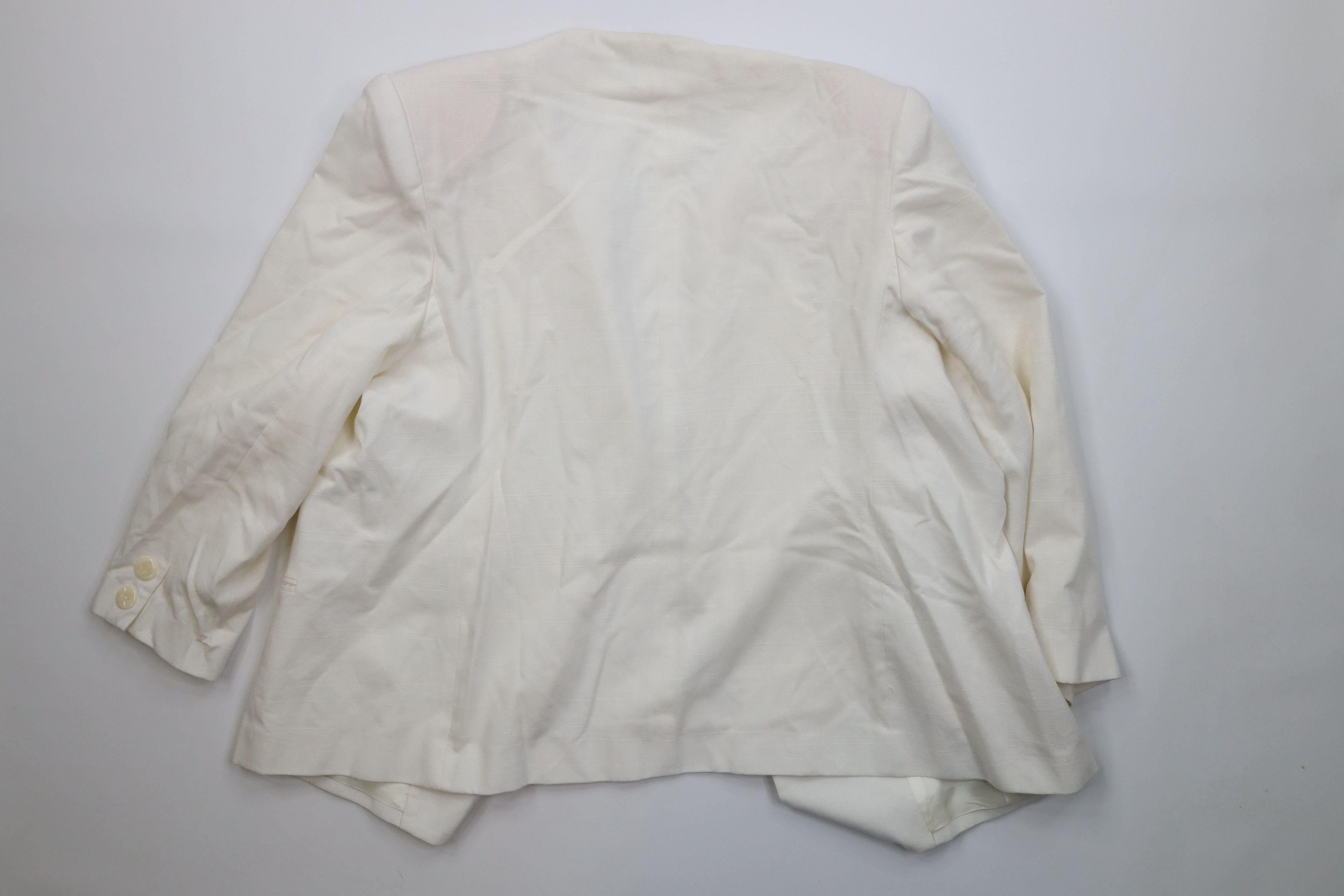 Oleg Cassini Vintage 70s Oleg Cassini 2 Piece Church Wedding Suit Size 3XL / US 20-22 - 4 Thumbnail