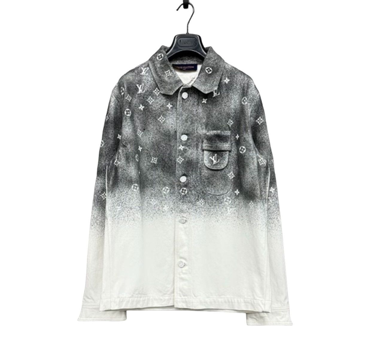 Louis Vuitton Louis Vuitton Monogram Gradient Denim Jacket S Size US S / EU 44-46 / 1 - 1 Thumbnail