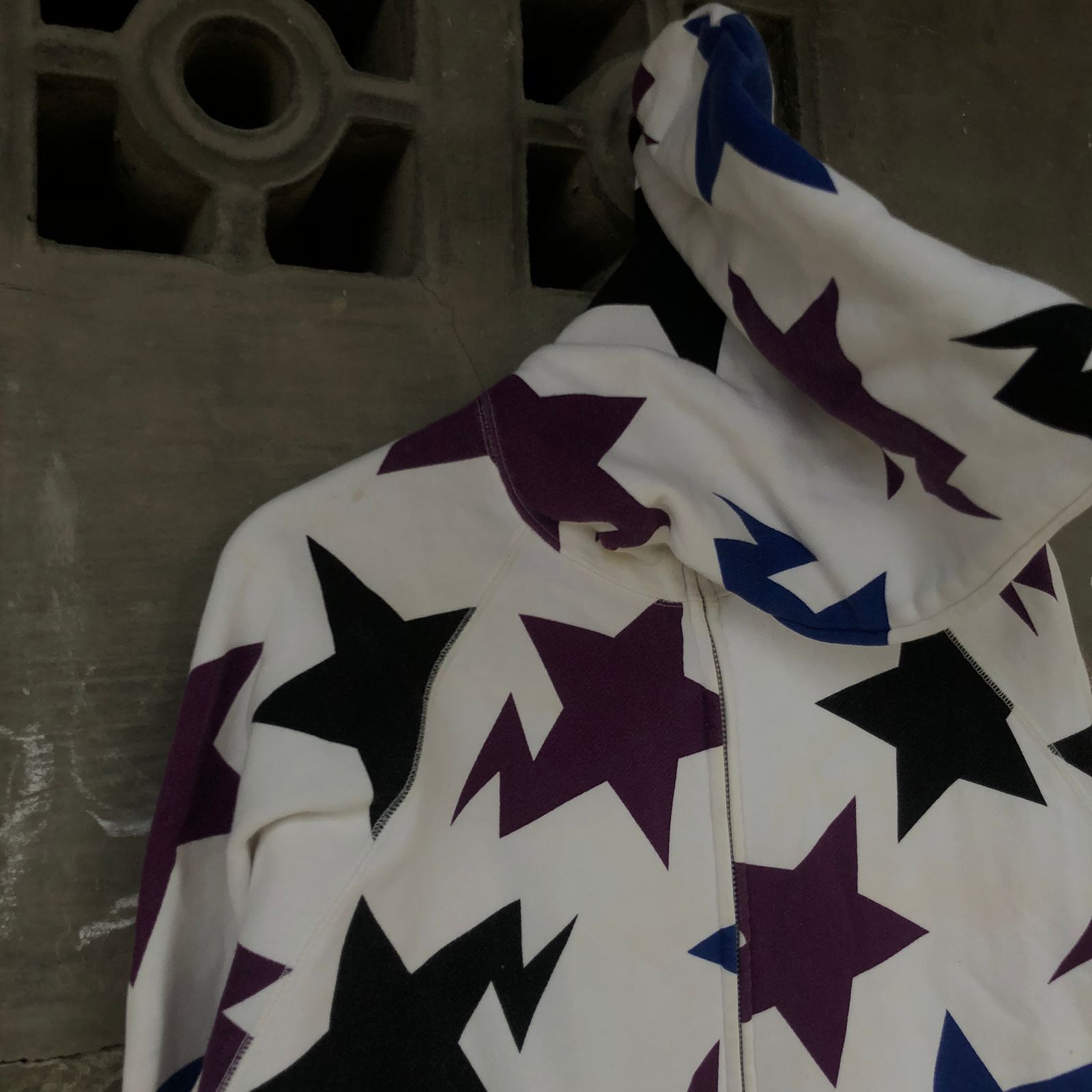 Bape Bape Hong Kong Sta Pattern Full Zip Hoodie Size US M / EU 48-50 / 2 - 4 Thumbnail