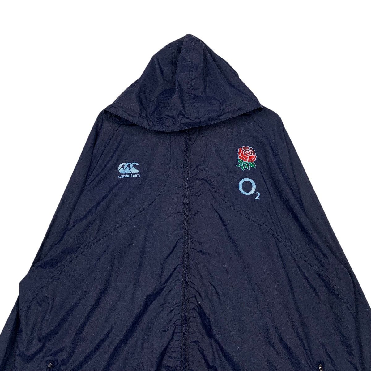 Canterbury of New Zealand Vtg Canterbury England Rugby Team Nylon Jacket Size US XXL / EU 58 / 5 - 2 Thumbnail