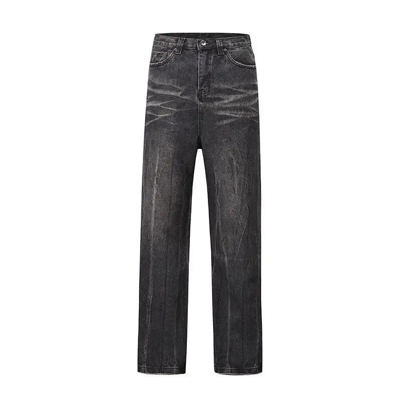 Japanese Brand Buggy jeans flared with holes frayed loose pants style Y2K Size US 30 / EU 46 - 2 Thumbnail