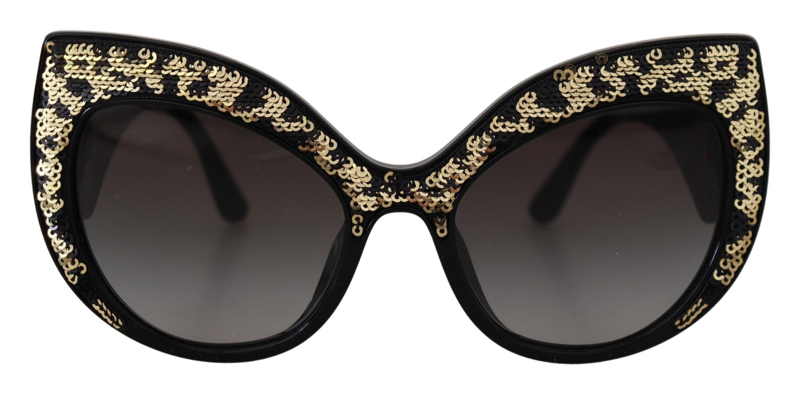 Dolce & Gabbana Butterfly Polarized Sequin Women's Sunglasses Size ONE SIZE - 1 Thumbnail