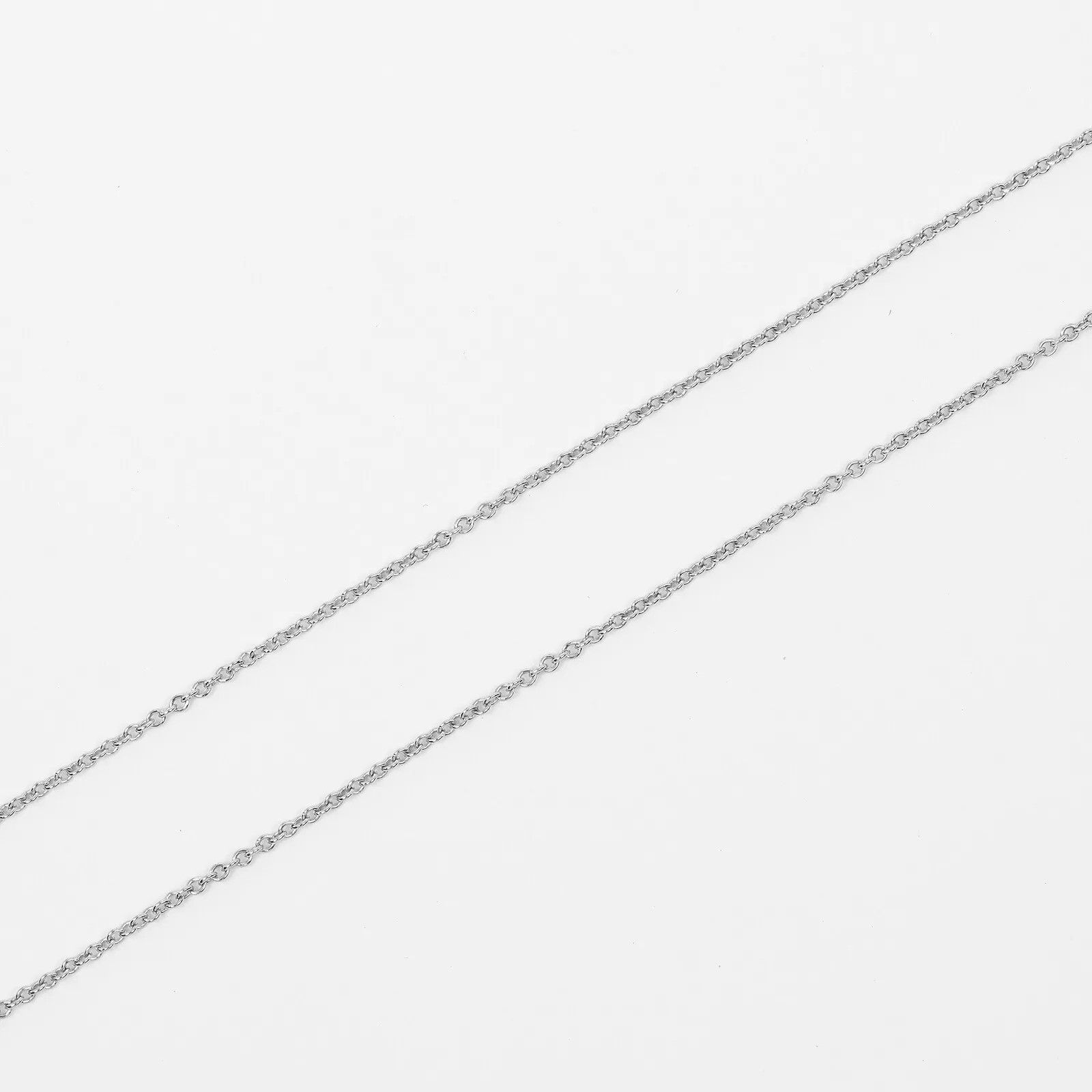 Tiffany & Co. TIFFANY&Co. Bean Necklace Pt950Platinum/Pave diamond Size ONE SIZE - 4 Thumbnail