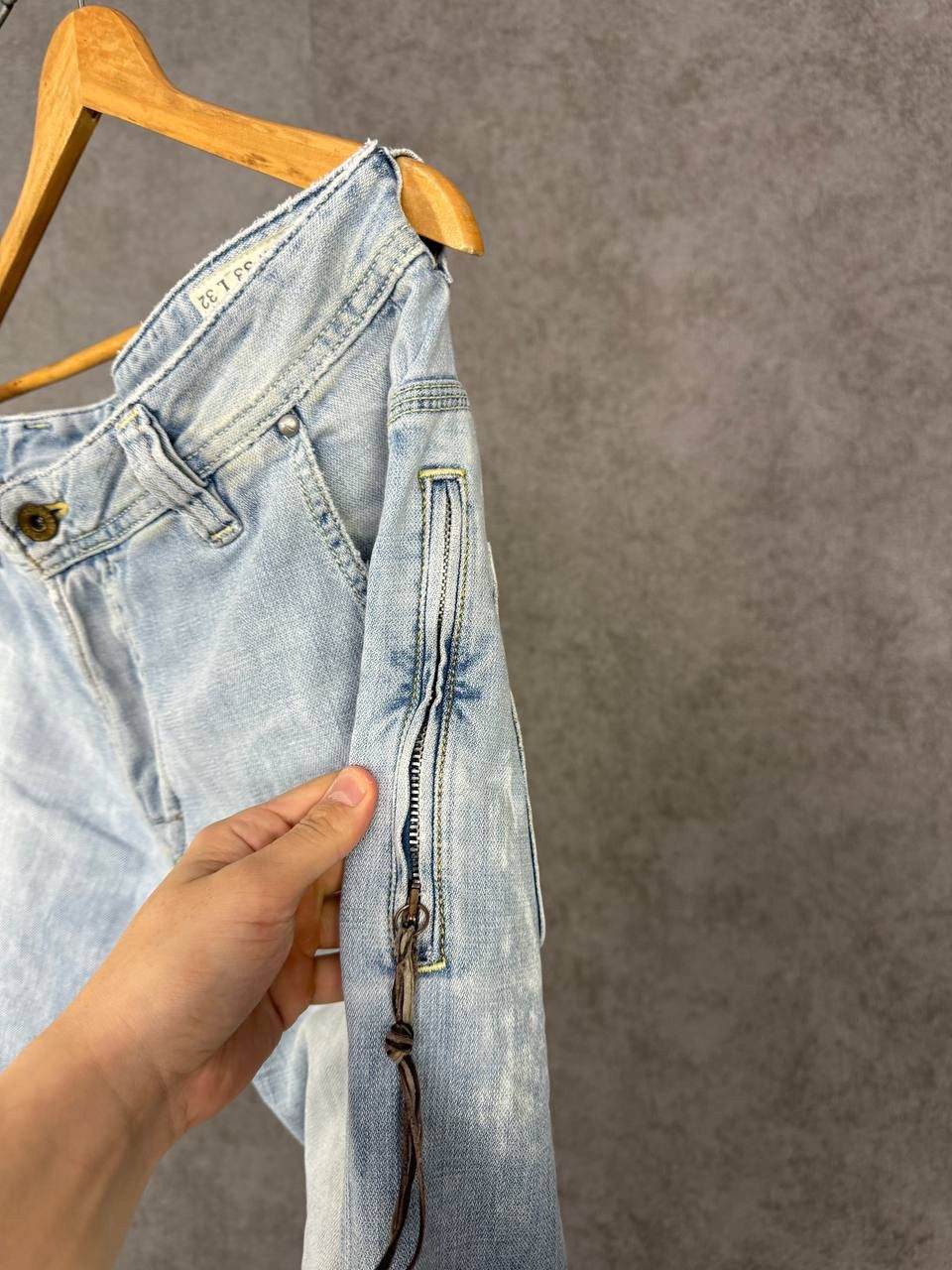 Diesel Diesel Preeto vintage designer big logo jeans Size US 33 - 4 Thumbnail