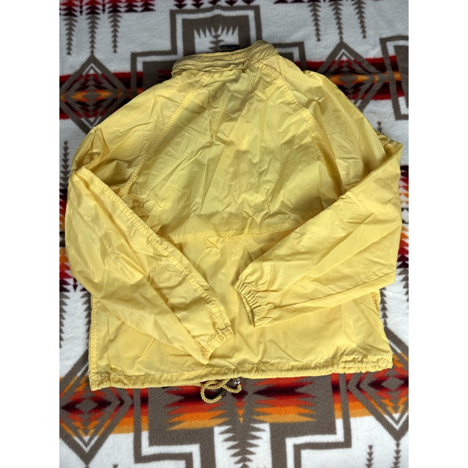 Eddie Bauer VINTAGE Eddie Bauer Windbreaker Jacket Mens L Yellow 90s Size US L / EU 52-54 / 3 - 6 Thumbnail