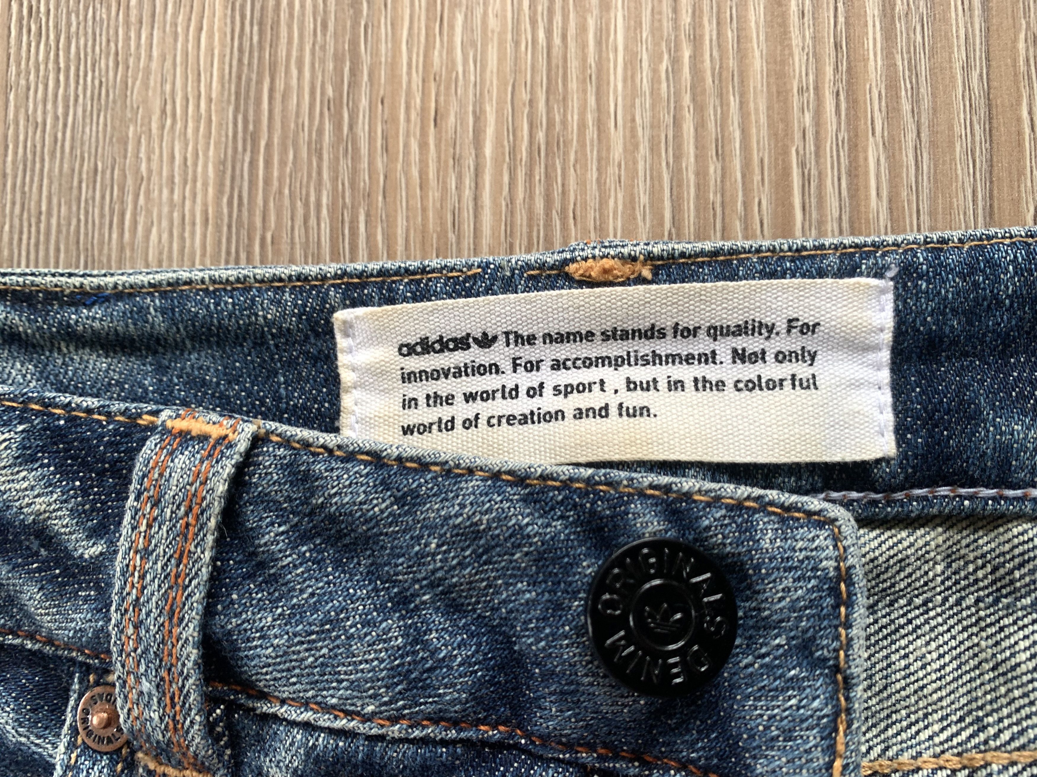 Adidas Women’s Blue Adidas Originals Denim Skirt Size US 30 / EU 46 - 7 Thumbnail