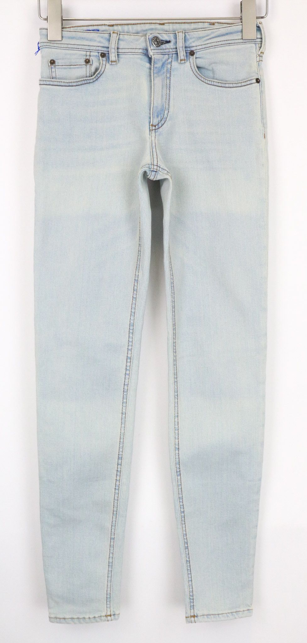 Acne Studios BLA KONST W25/L34 Blue Skinny Stretch Jeans 74515 Size 25" / US 0 / IT 36 - 1 Thumbnail