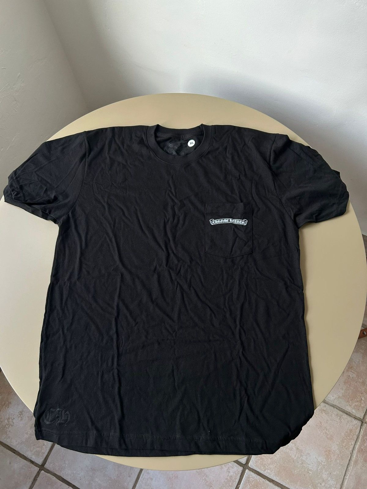 Chrome Hearts Chrome Hearts Scroll Logo t-shirt black Size XL Size US XL / EU 56 / 4 - 5 Thumbnail
