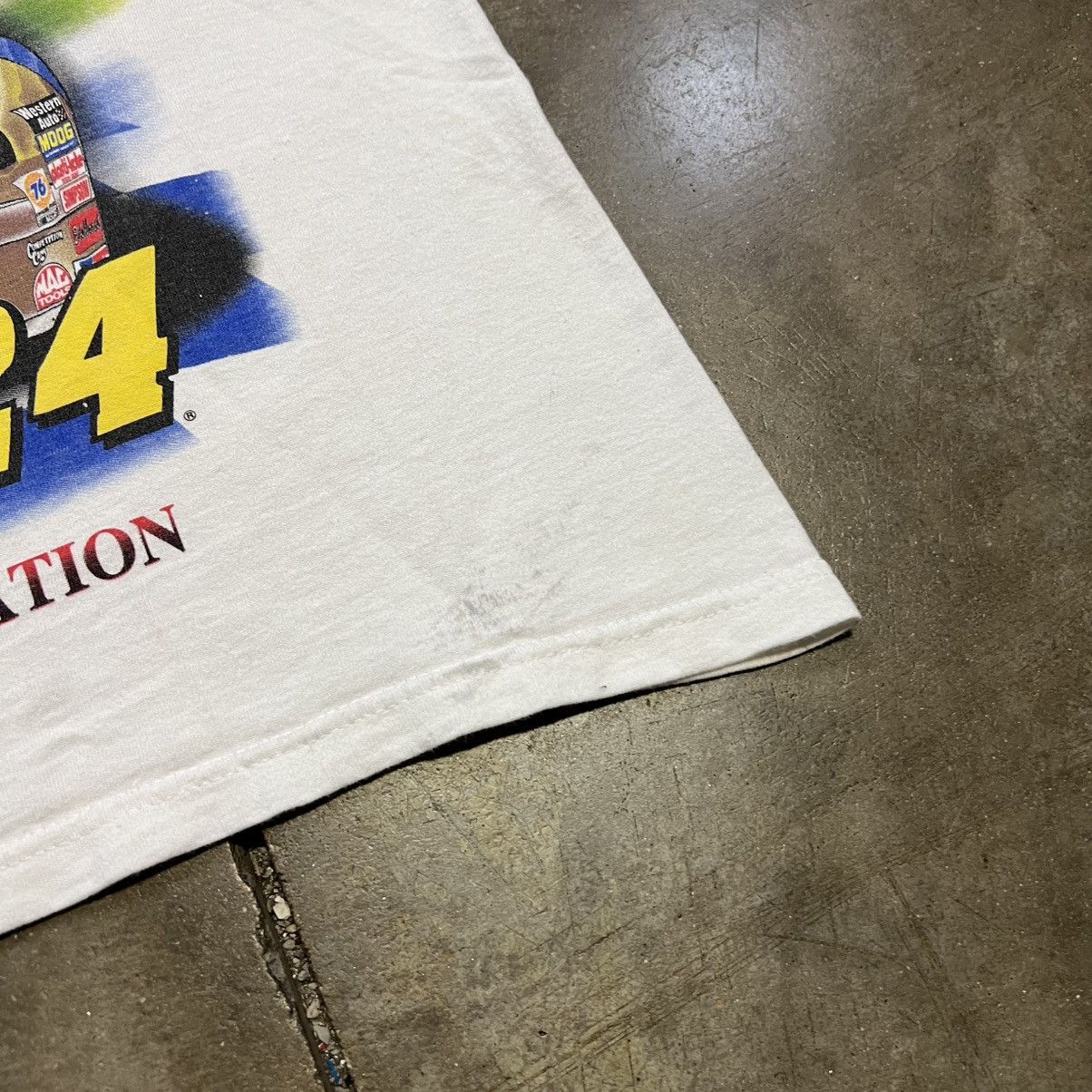 NASCAR Vintage 90s Jeff Gordon NASCAR Tank Top Chromalusion Racing Size US L / EU 52-54 / 3 - 2 Thumbnail