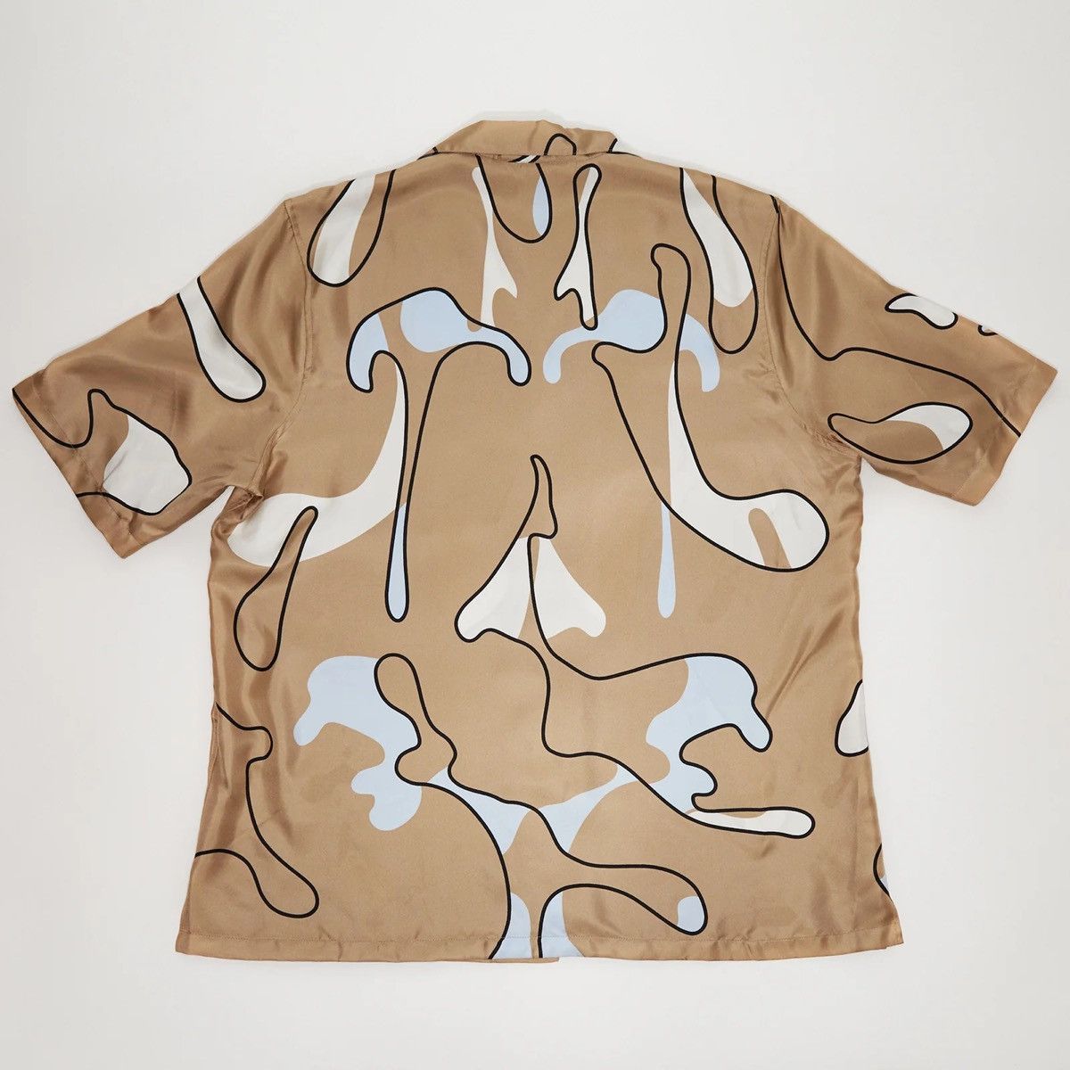 Burberry BURBERRY RAINCAPSULE PRESTON WOOD SHORT SLEEVE SHIRT Size US XL / EU 56 / 4 - 2 Thumbnail