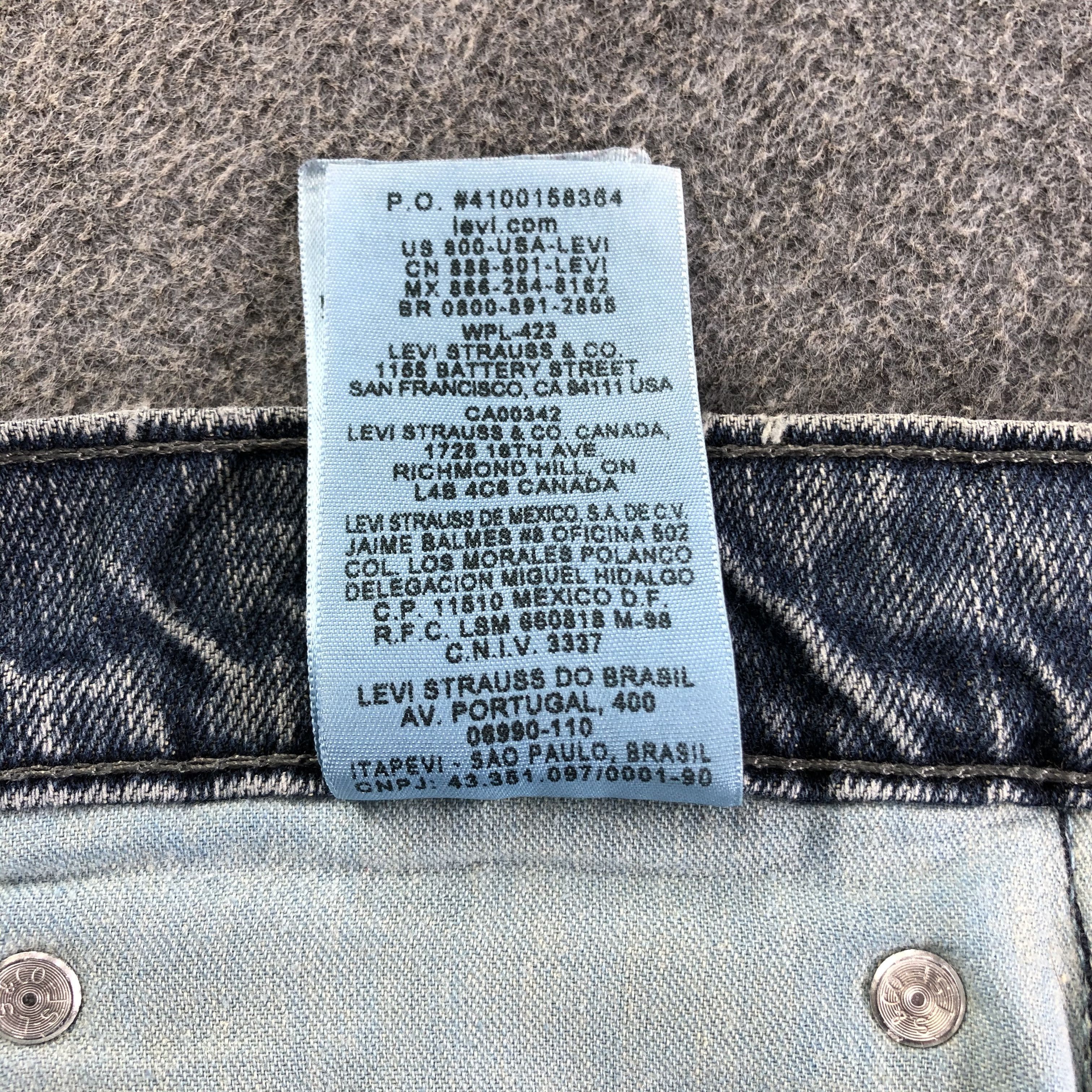 Levi's Vintage Levis 511 Jeans-J3143 Size US 36 / EU 52 - 12 Thumbnail