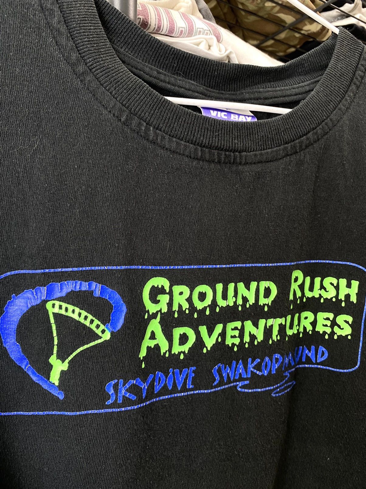 Vintage 1990’s Vintage Skydive Art T Shirt Size US L / EU 52-54 / 3 - 4 Thumbnail