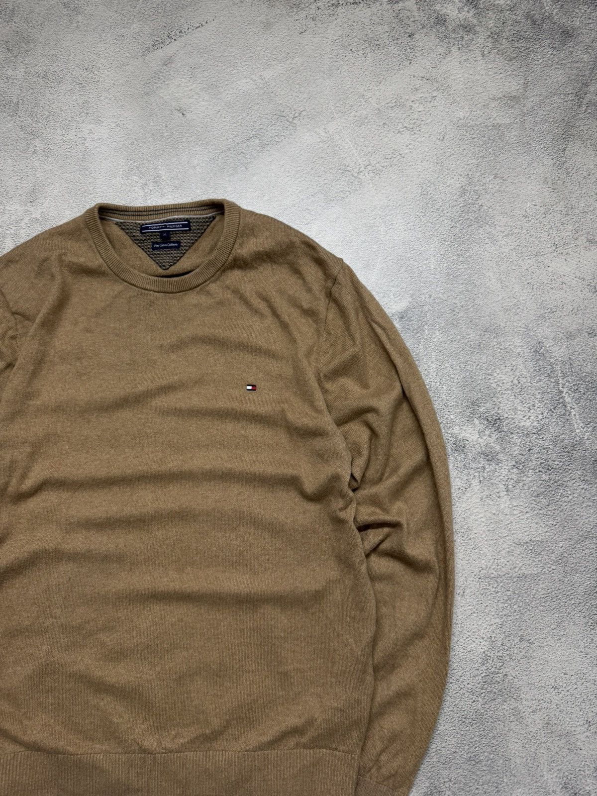 Tommy Hilfiger Vintage Brown Tommy Hilfiger crewneck sweater Size US XL / EU 56 / 4 - 4 Thumbnail