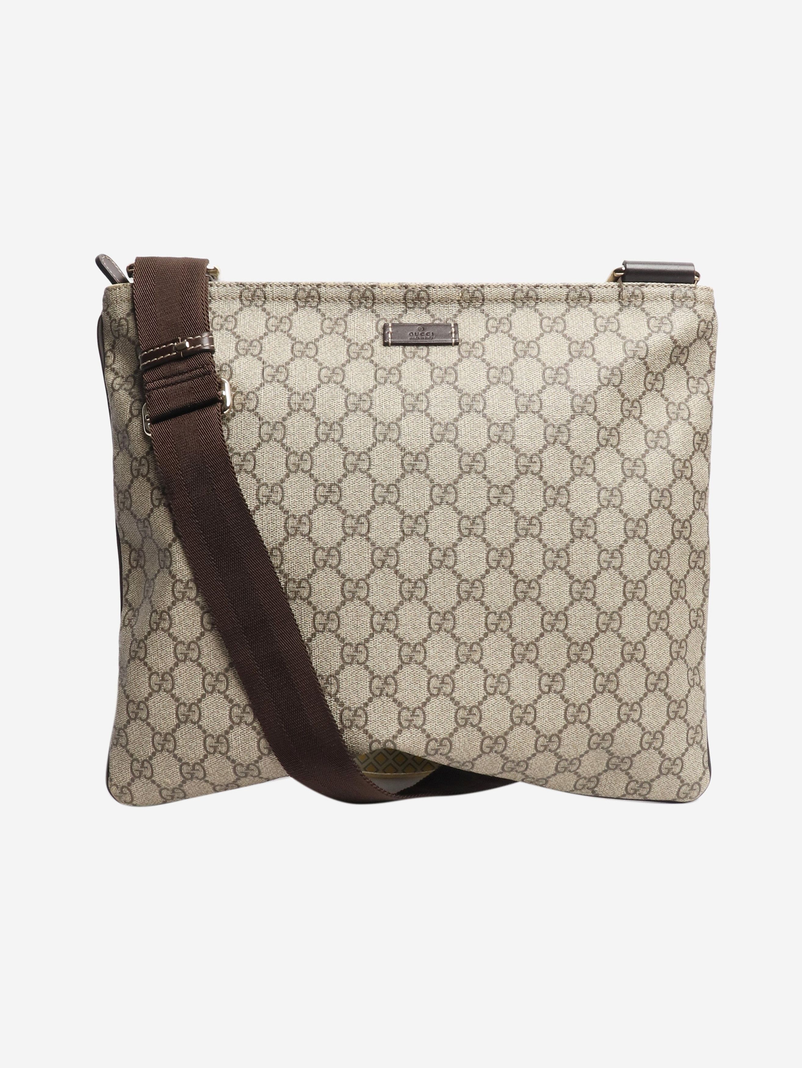Gucci Brown GG Surpreme shoulder bag Size ONE SIZE - 1 Thumbnail