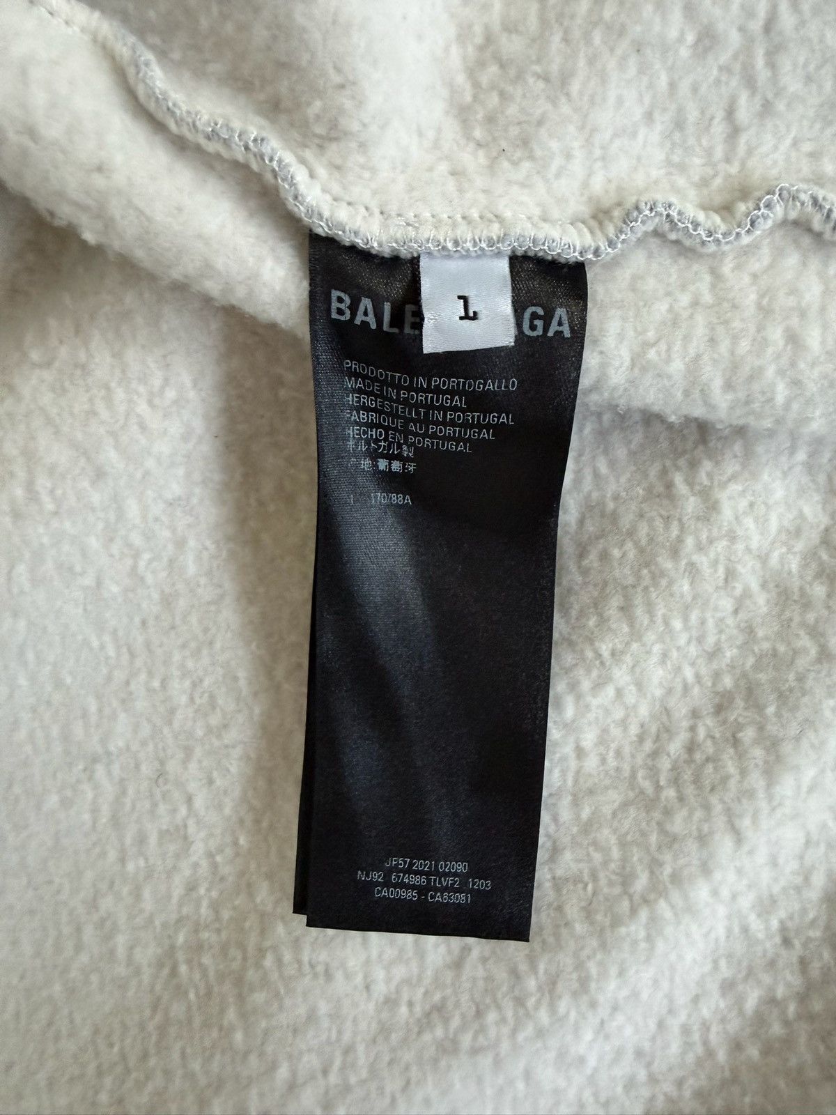 Balenciaga Balenciaga Slime Hoodie ‘Grey’ Size US S / EU 44-46 / 1 - 6 Thumbnail