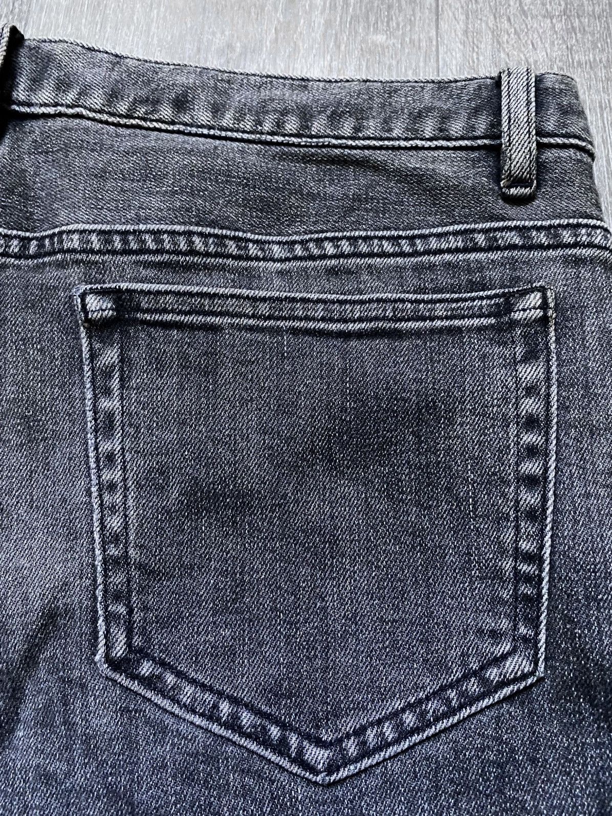 A.P.C. Unisex A.P.C. Petit New Standard Graphite Gray Jeans Denim Size 30" / US 8 / IT 44 - 25 Thumbnail