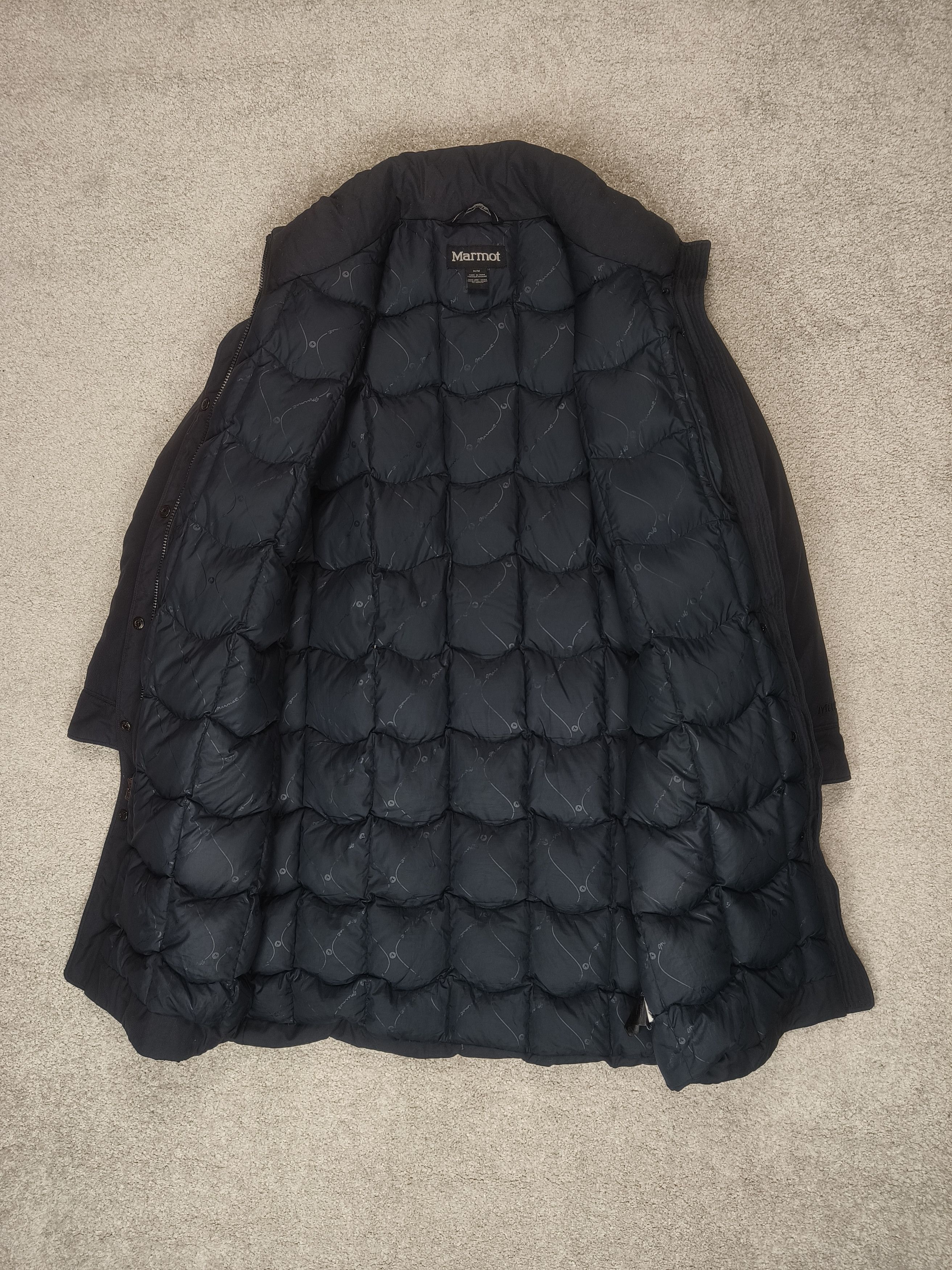 Marmot Marmot 650 Down Fill Insulated Long Puffer Coat Nylon Jacket Size M / US 6-8 / IT 42-44 - 2 Thumbnail