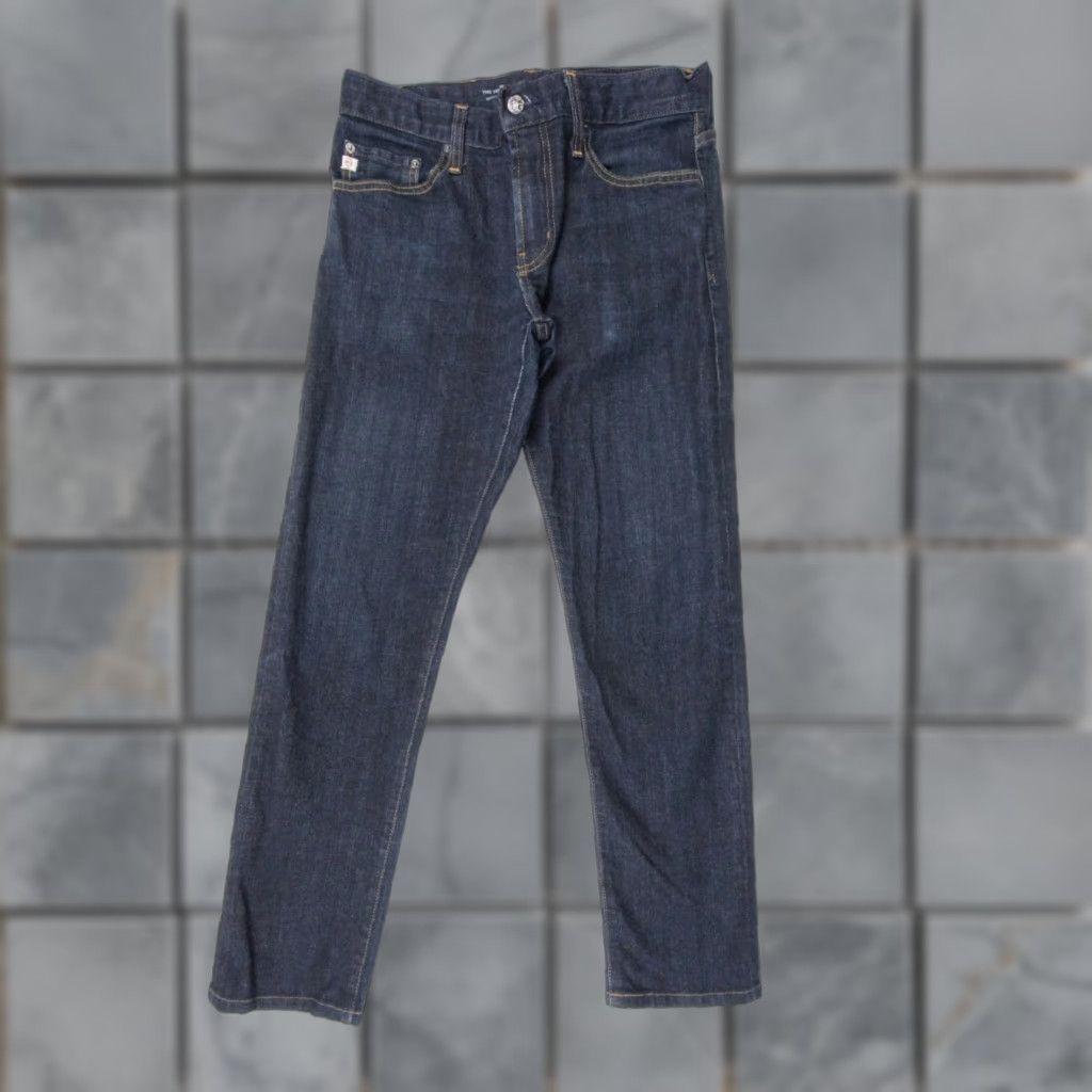 AG Adriano Goldschmied Men's Tellis Selvedge Denim Jeans - Slim Fit, 14.5 Oz Heavyweight - View #2